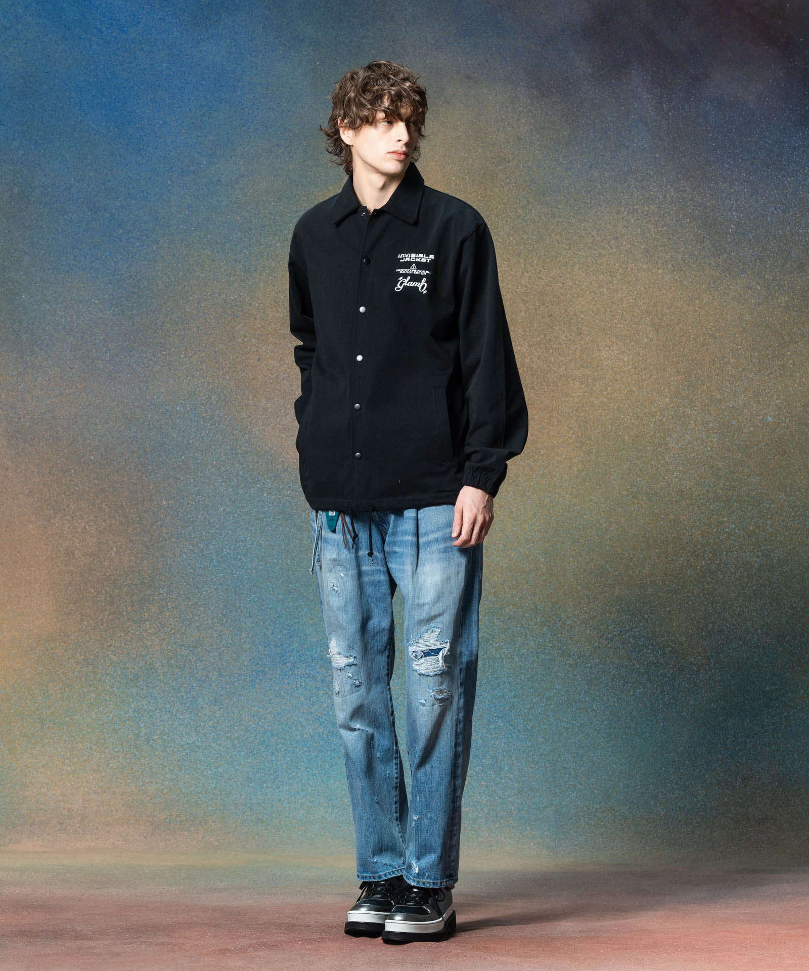 H:186 / C:89 / W:71 / H:92 着用サイズ:M