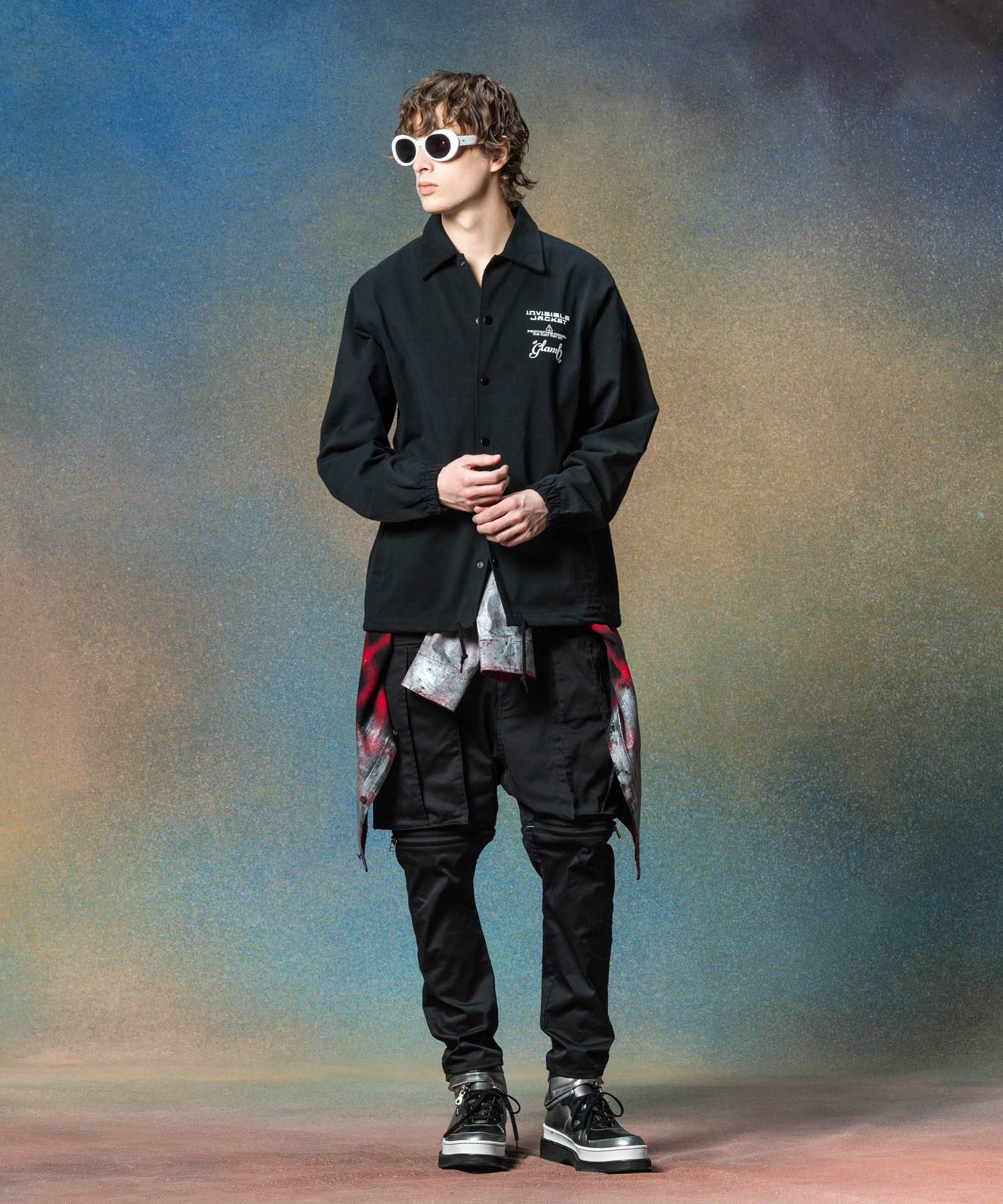 H:186 / C:89 / W:71 / H:92 着用サイズ:M