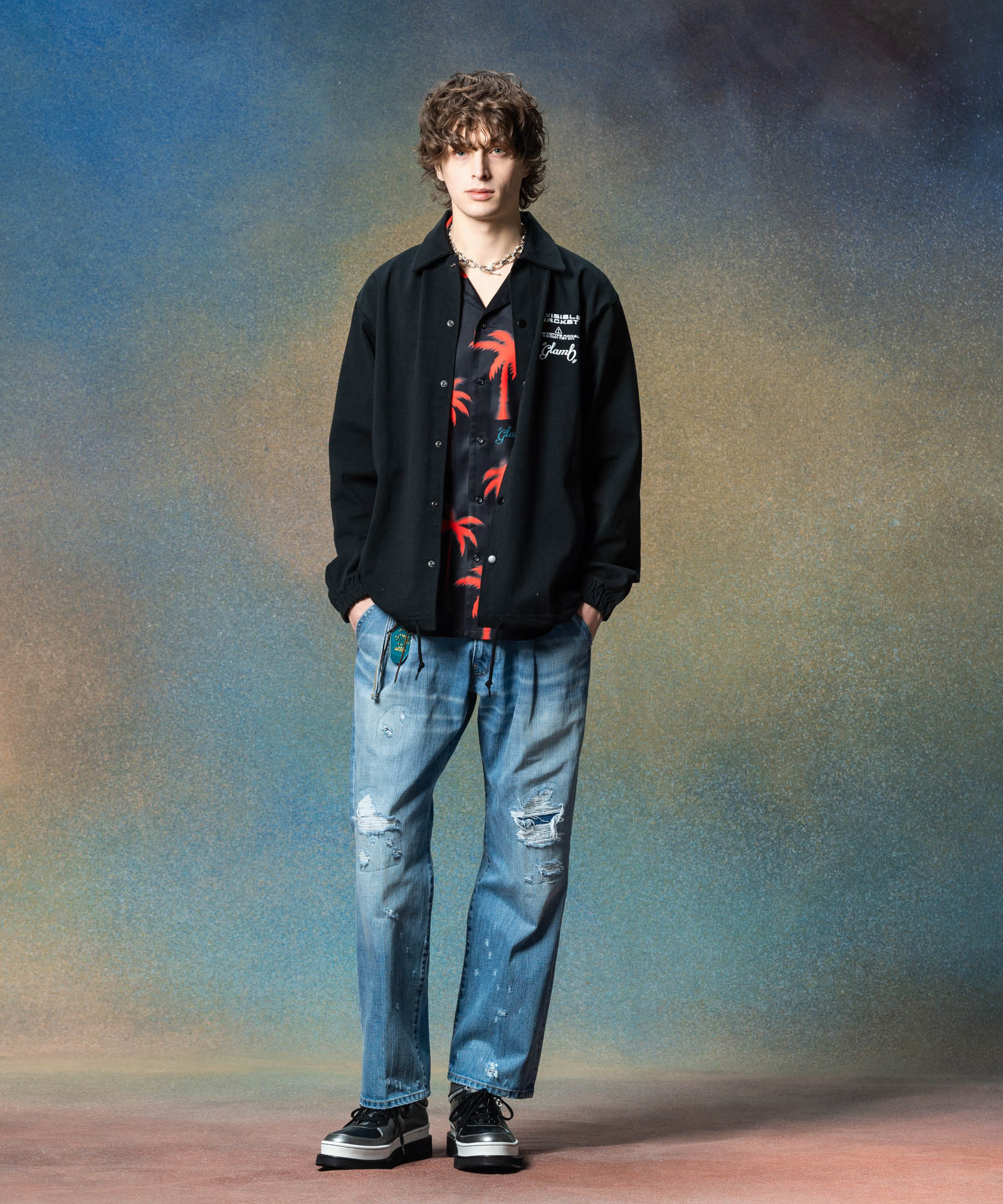 H:186 / C:89 / W:71 / H:92 着用サイズ:M