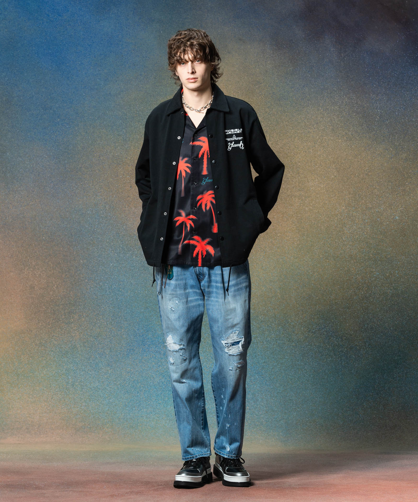 H:186 / C:89 / W:71 / H:92 着用サイズ:M