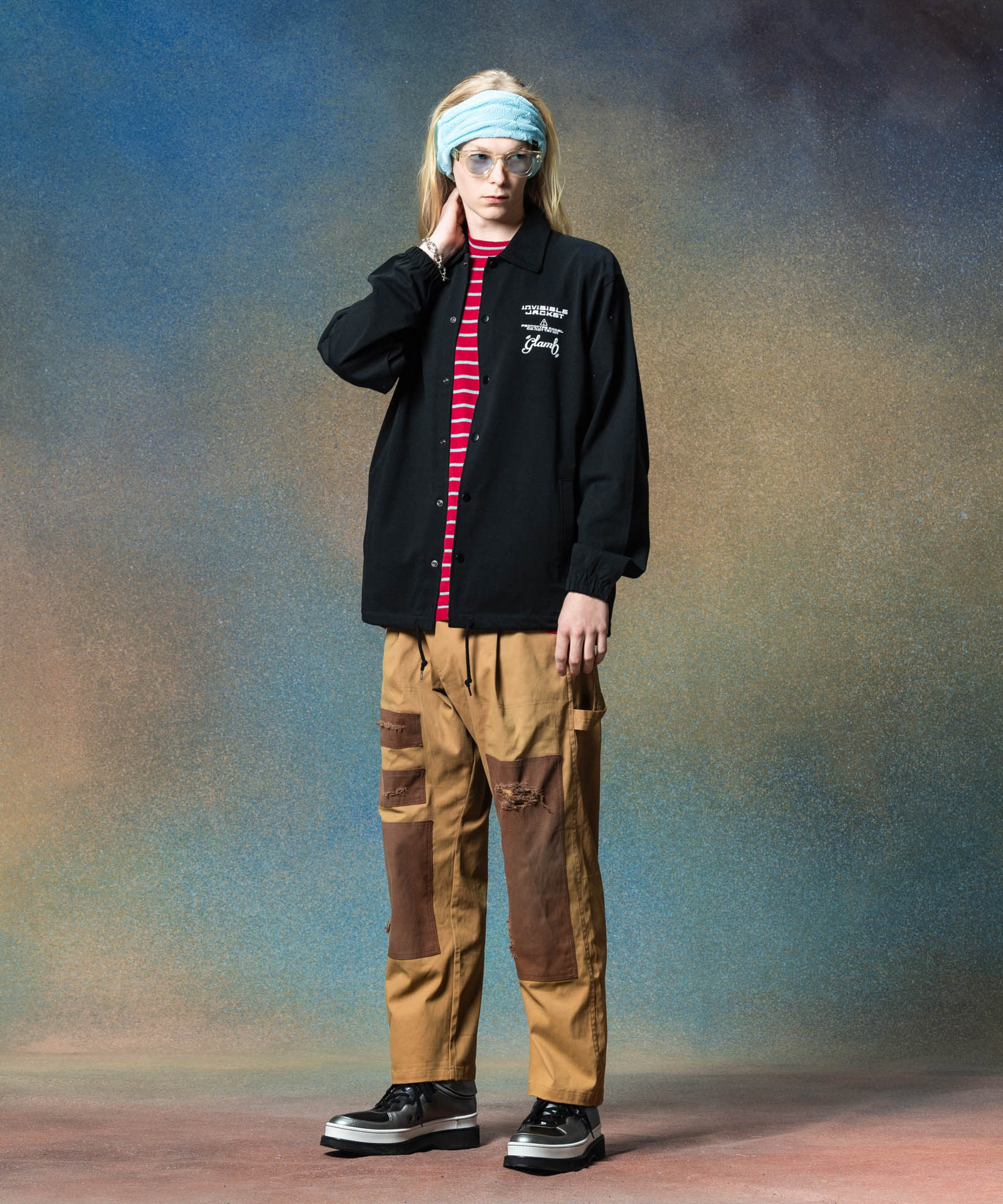 H:185 / C:78 / W:64 / H:88 着用サイズ:M