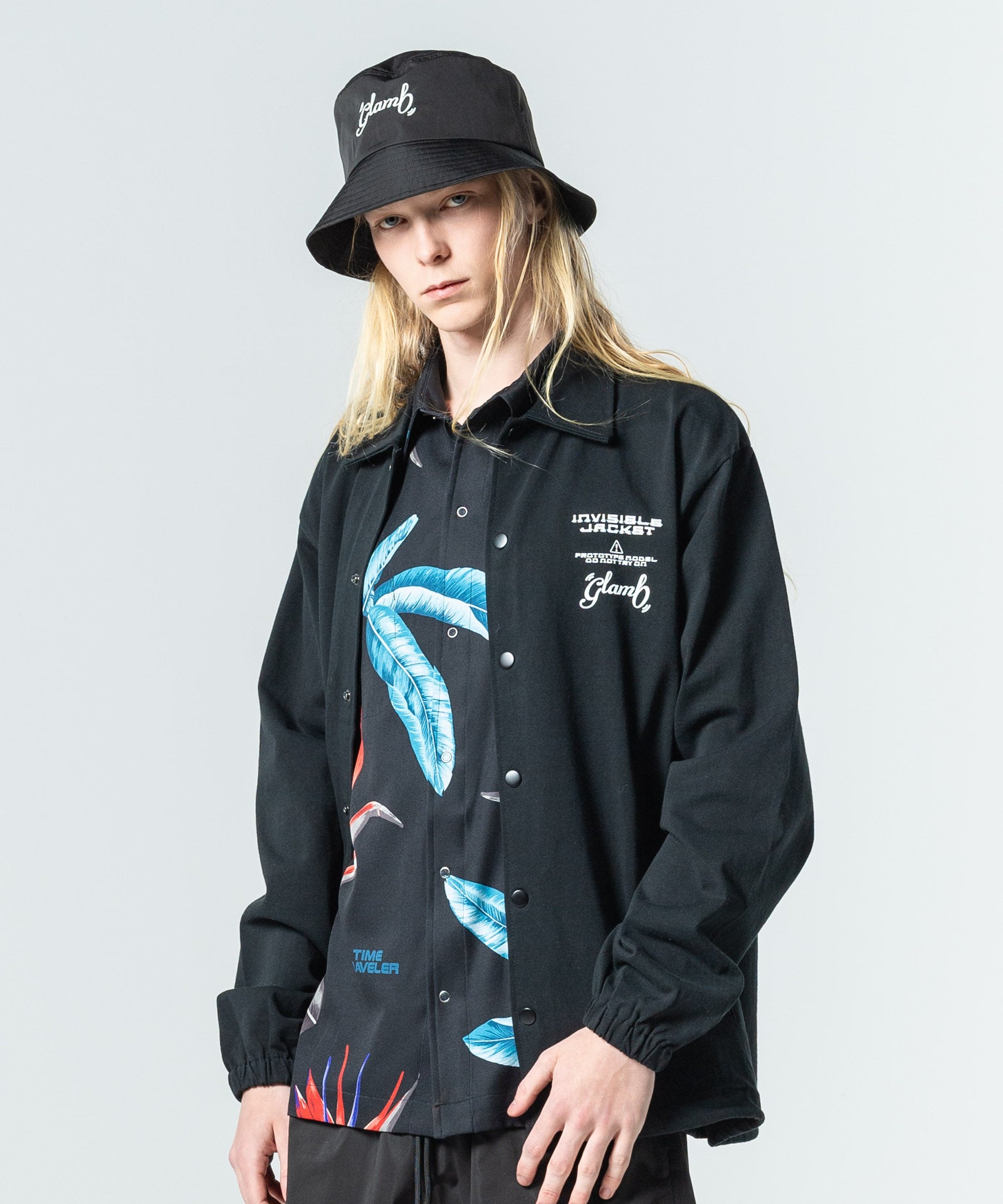 H:185 / C:78 / W:64 / H:88 着用サイズ:M