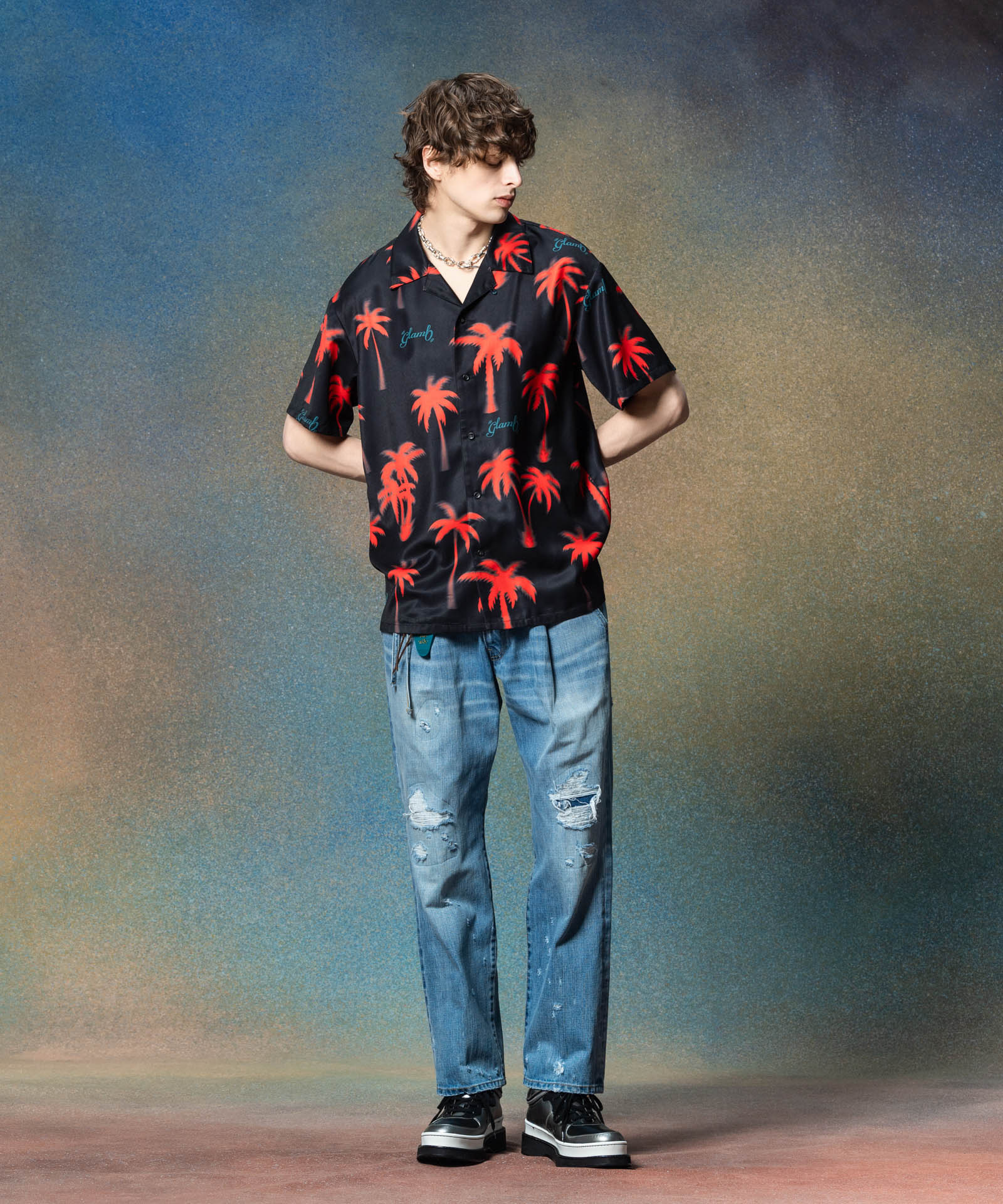 H:186 / C:89 / W:71 / H:92 着用サイズ:M