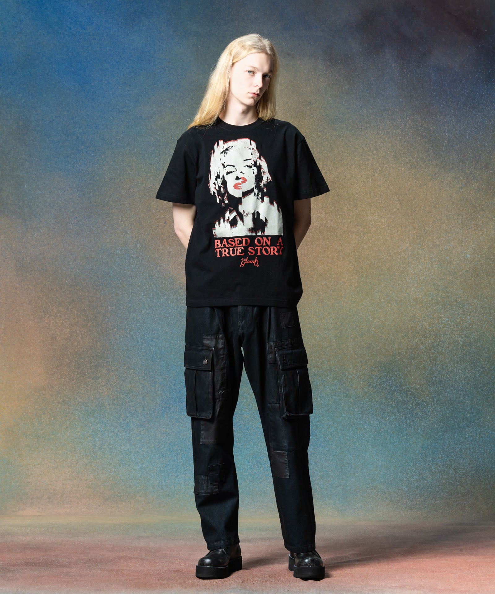 H:185 / C:78 / W:64 / H:88 着用サイズ:M