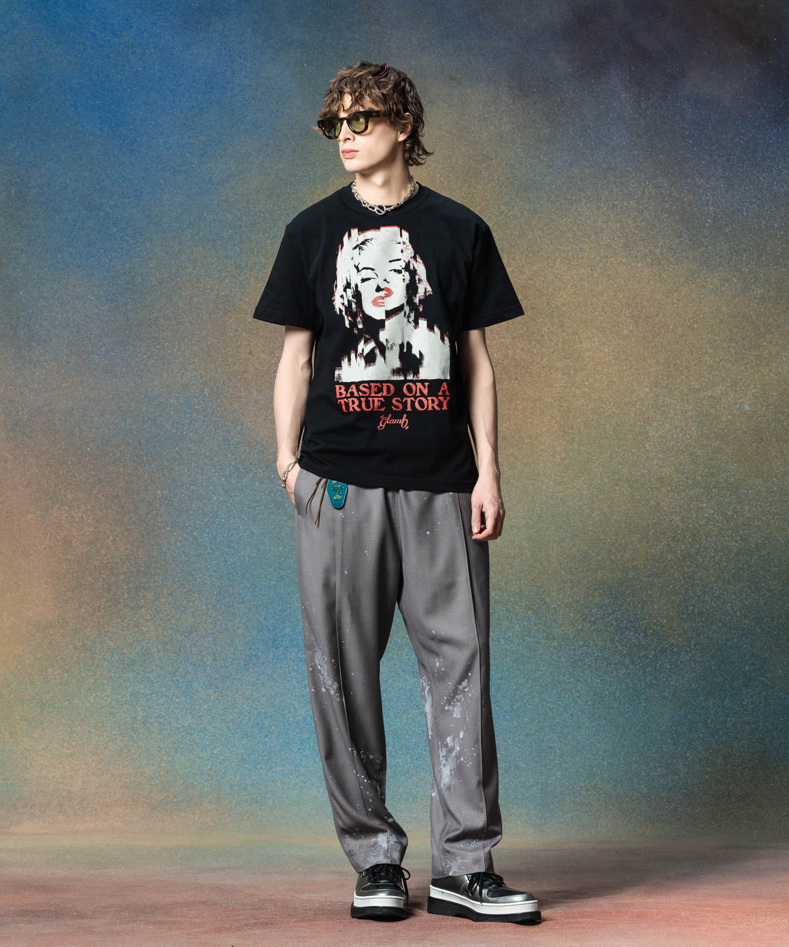 H:186 / C:89 / W:71 / H:92 着用サイズ:M