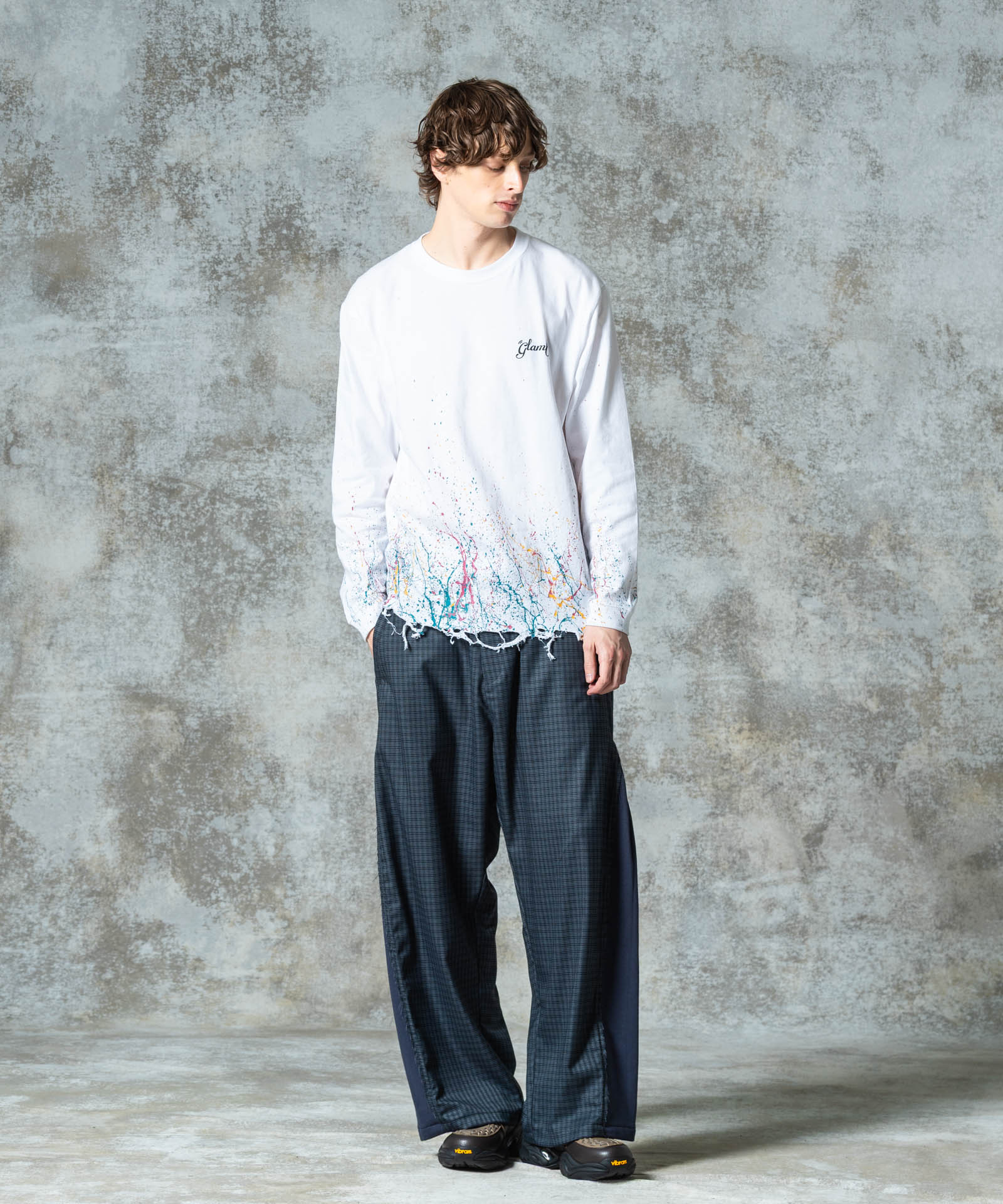 H:186 / C:89 / W:71 / H:92 着用サイズ:M