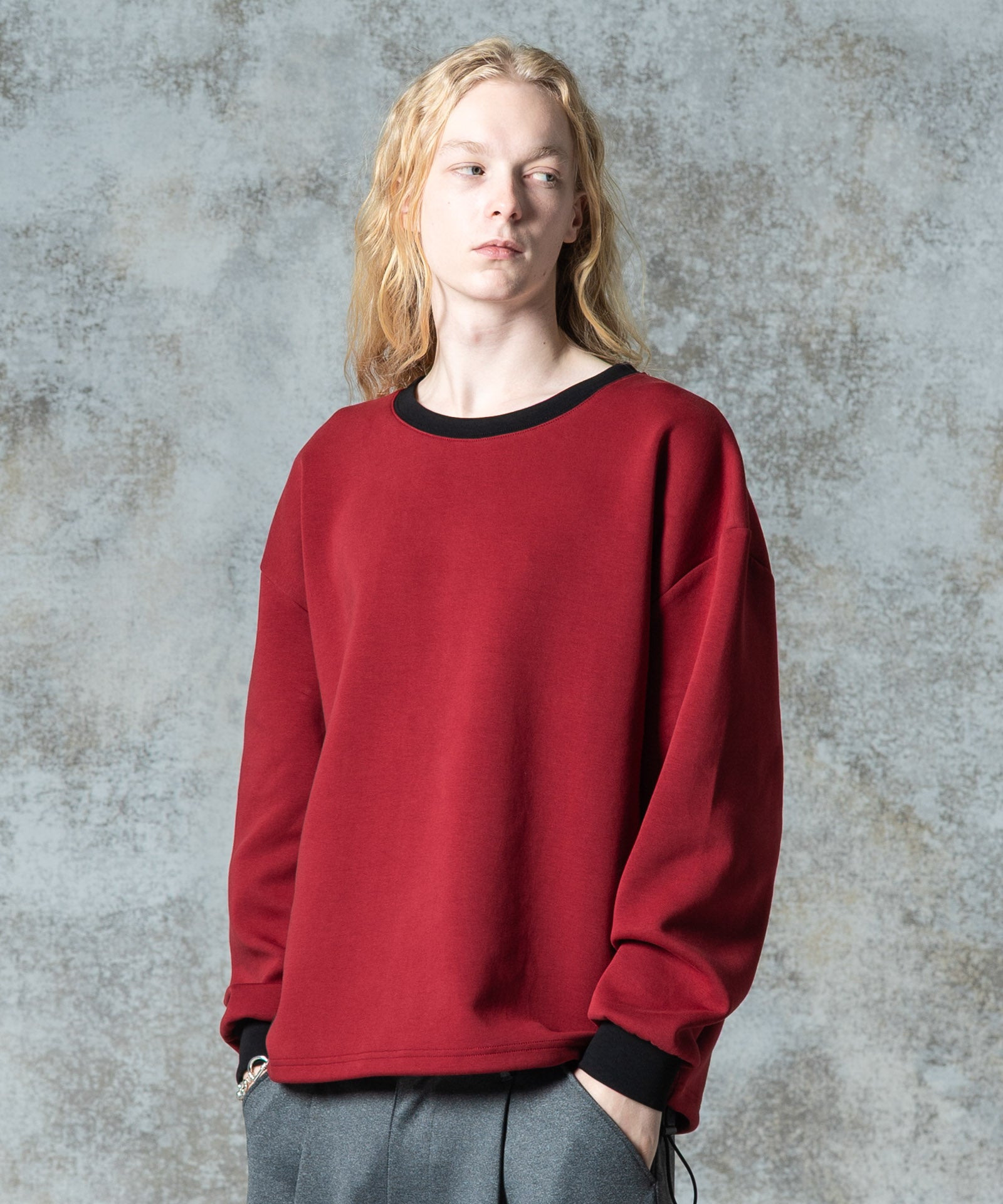 H:185 / C:78 / W:64 / H:88 着用サイズ:L