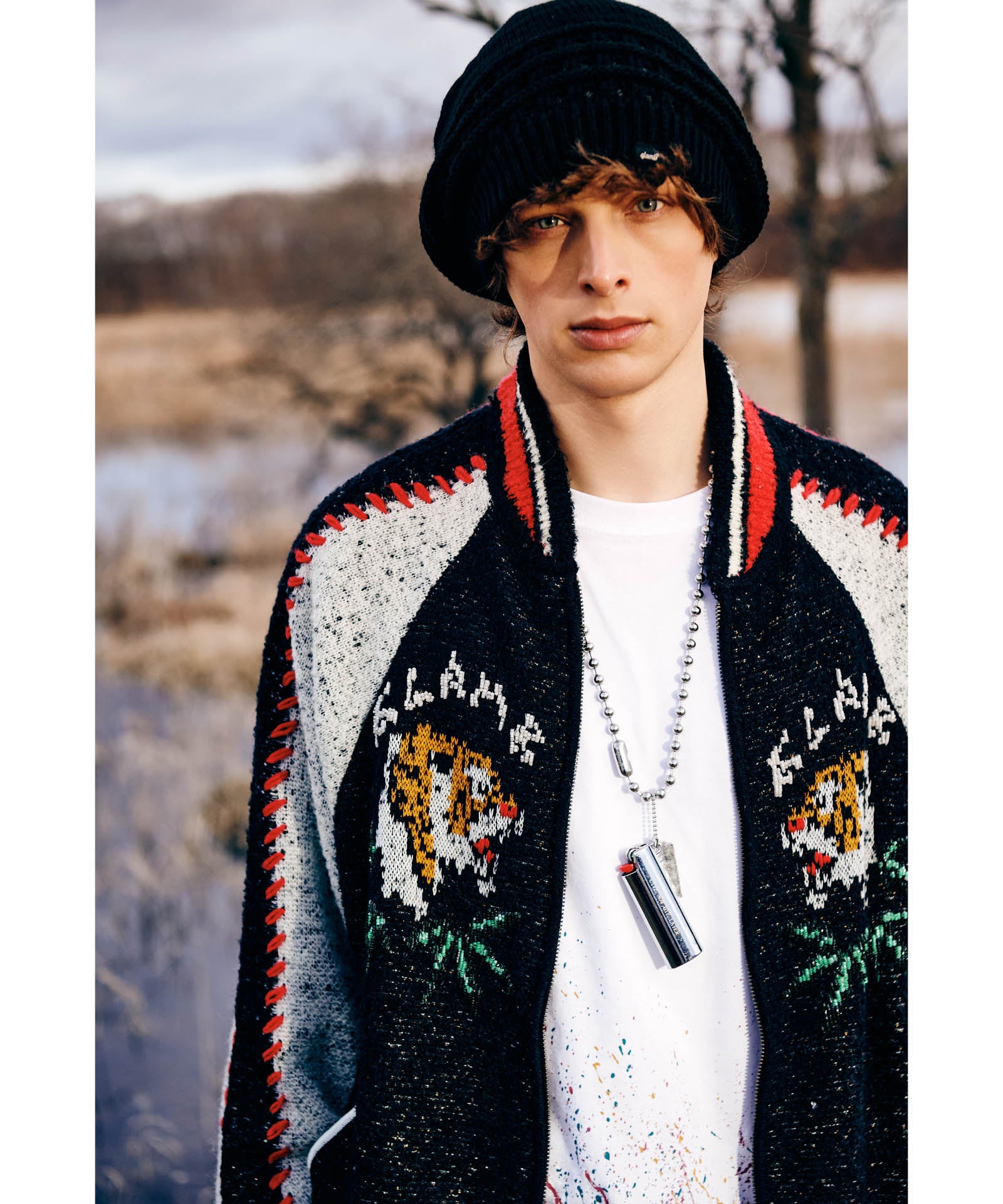 H:186 / C:89 / W:71 / H:92 着用サイズ:M