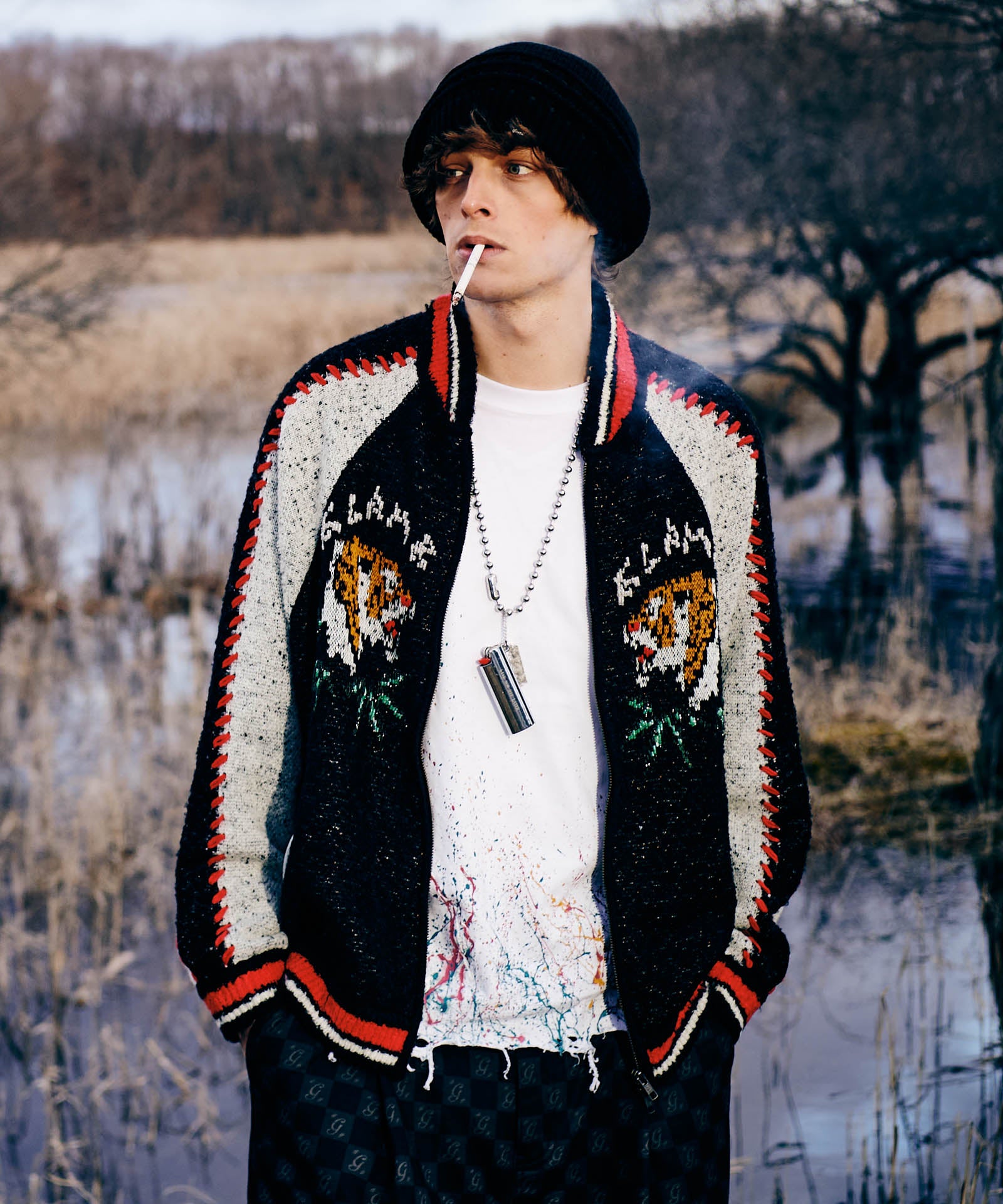 H:186 / C:89 / W:71 / H:92 着用サイズ:M