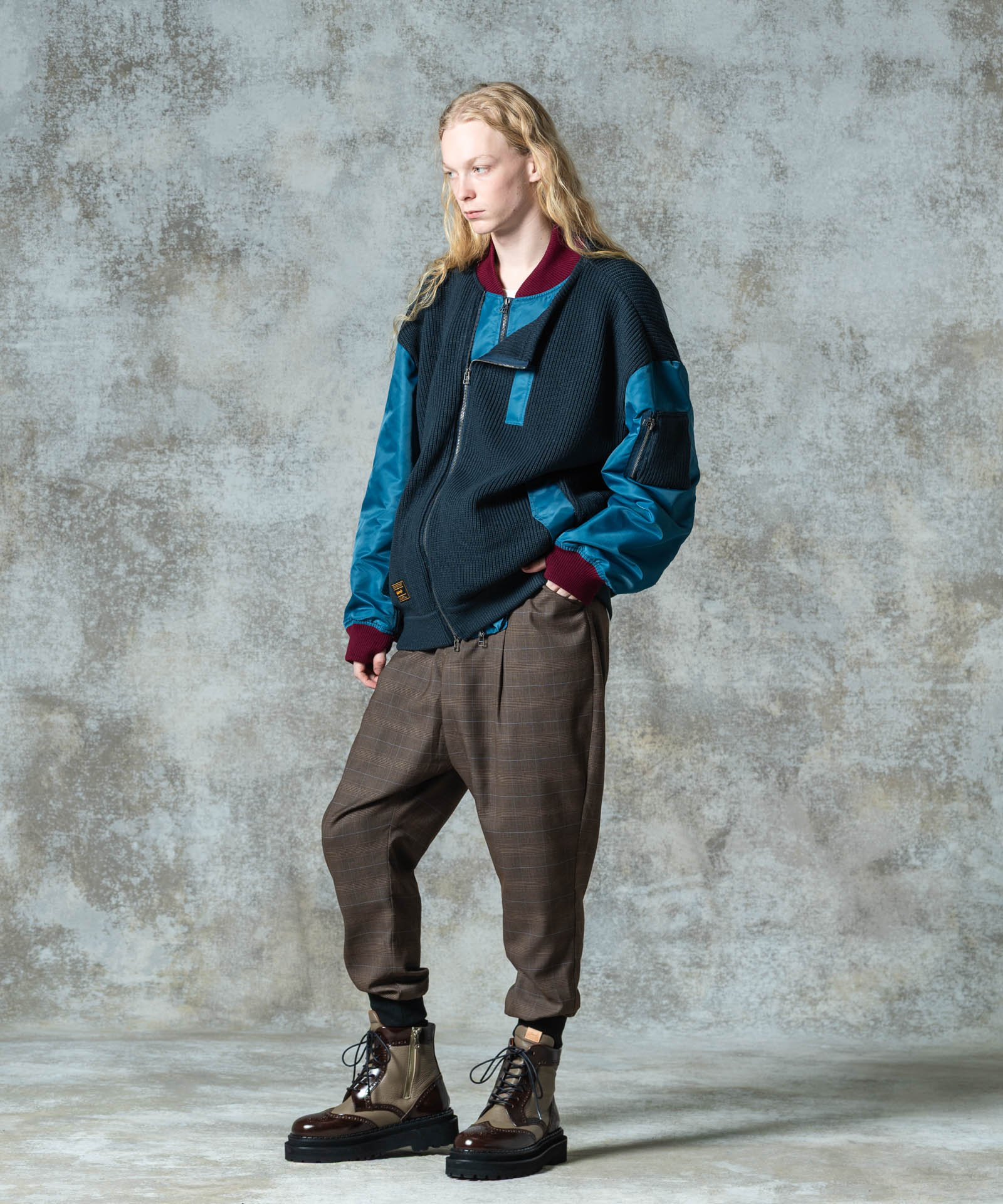 H:185 / C:78 / W:64 / H:88 着用サイズ:L