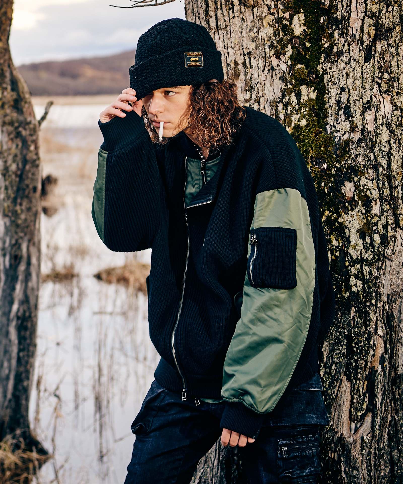 H:175 / C:83 / W:66 / H:87 着用サイズ:M