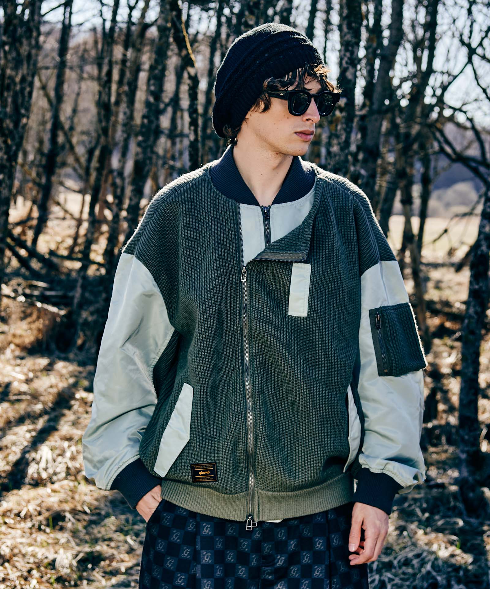 H:186 / C:89 / W:71 / H:92 着用サイズ:L