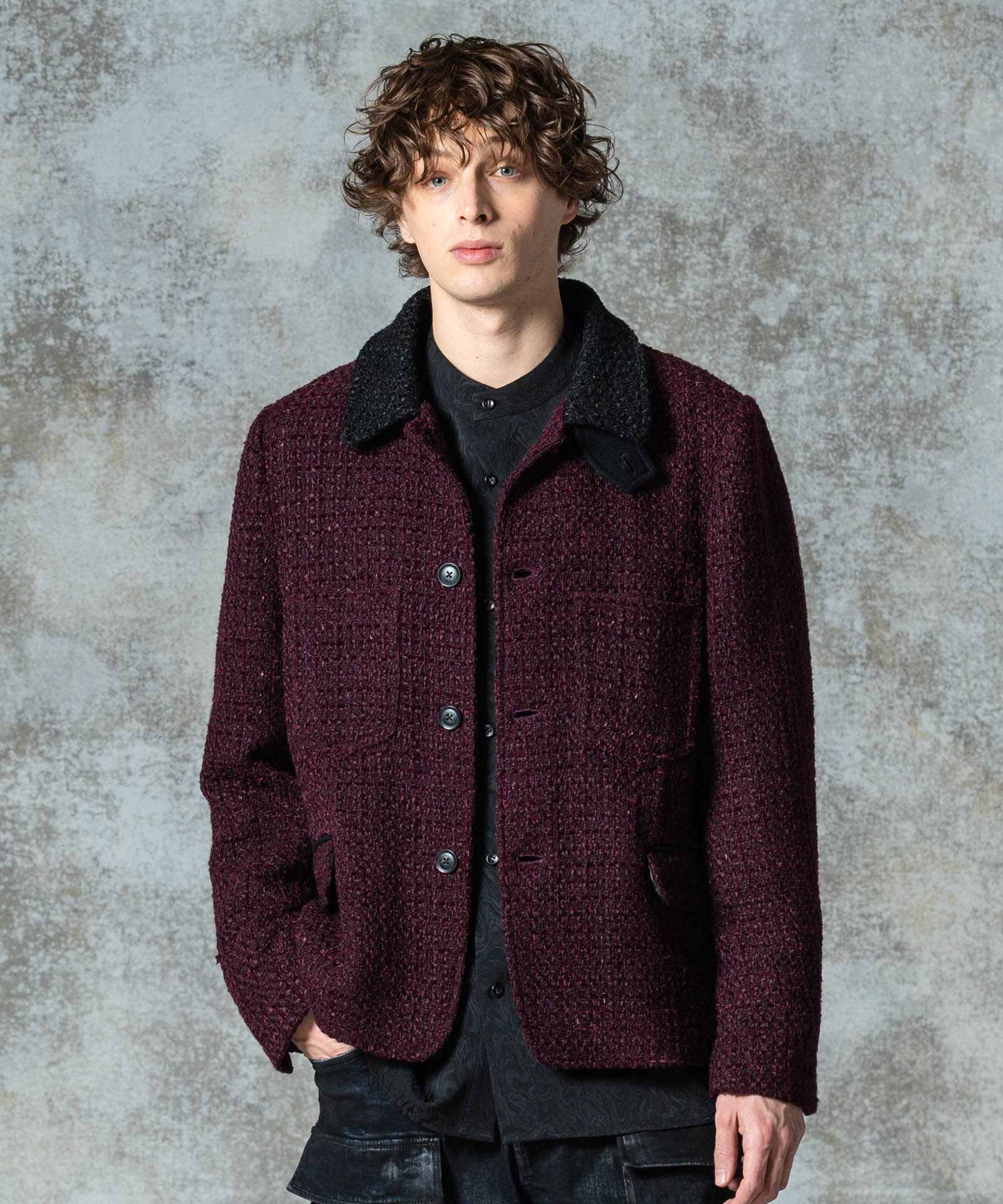 H:186 / C:89 / W:71 / H:92 着用サイズ:M