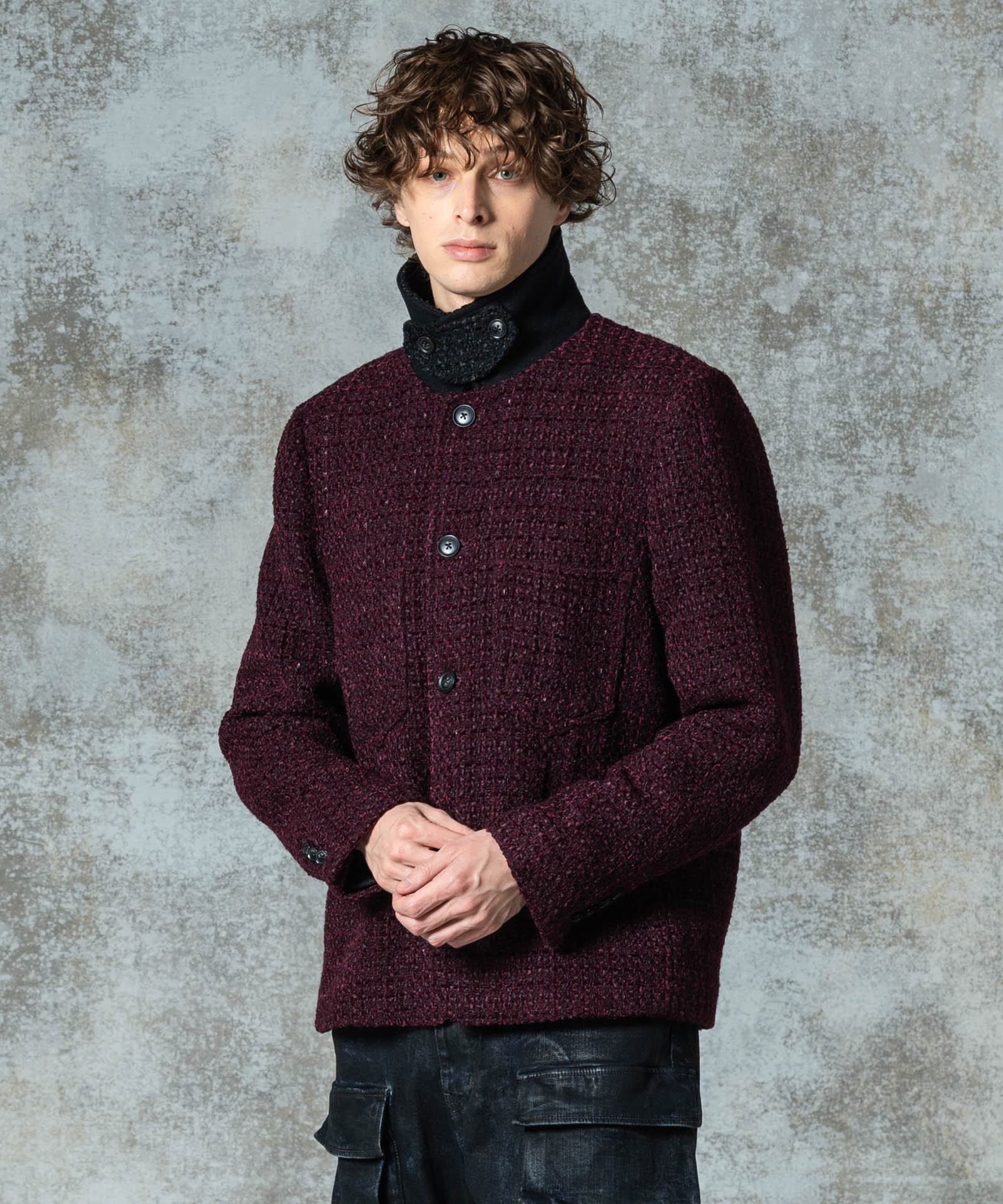 H:186 / C:89 / W:71 / H:92 着用サイズ:M