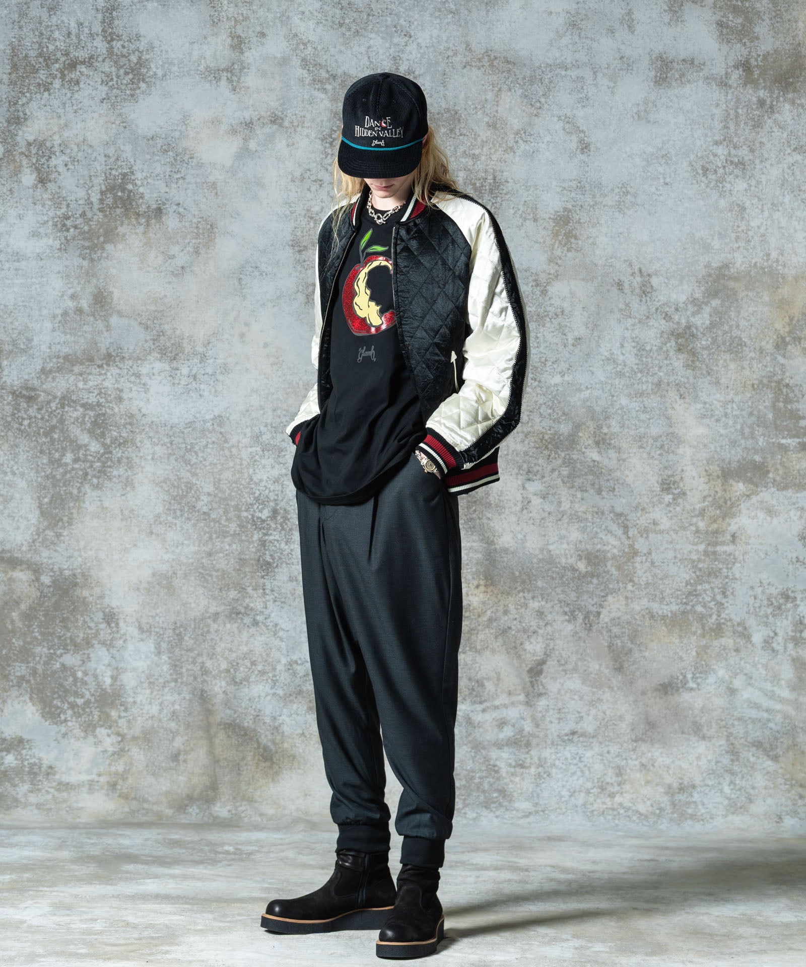 H:185 / C:78 / W:64 / H:88 着用サイズ:M