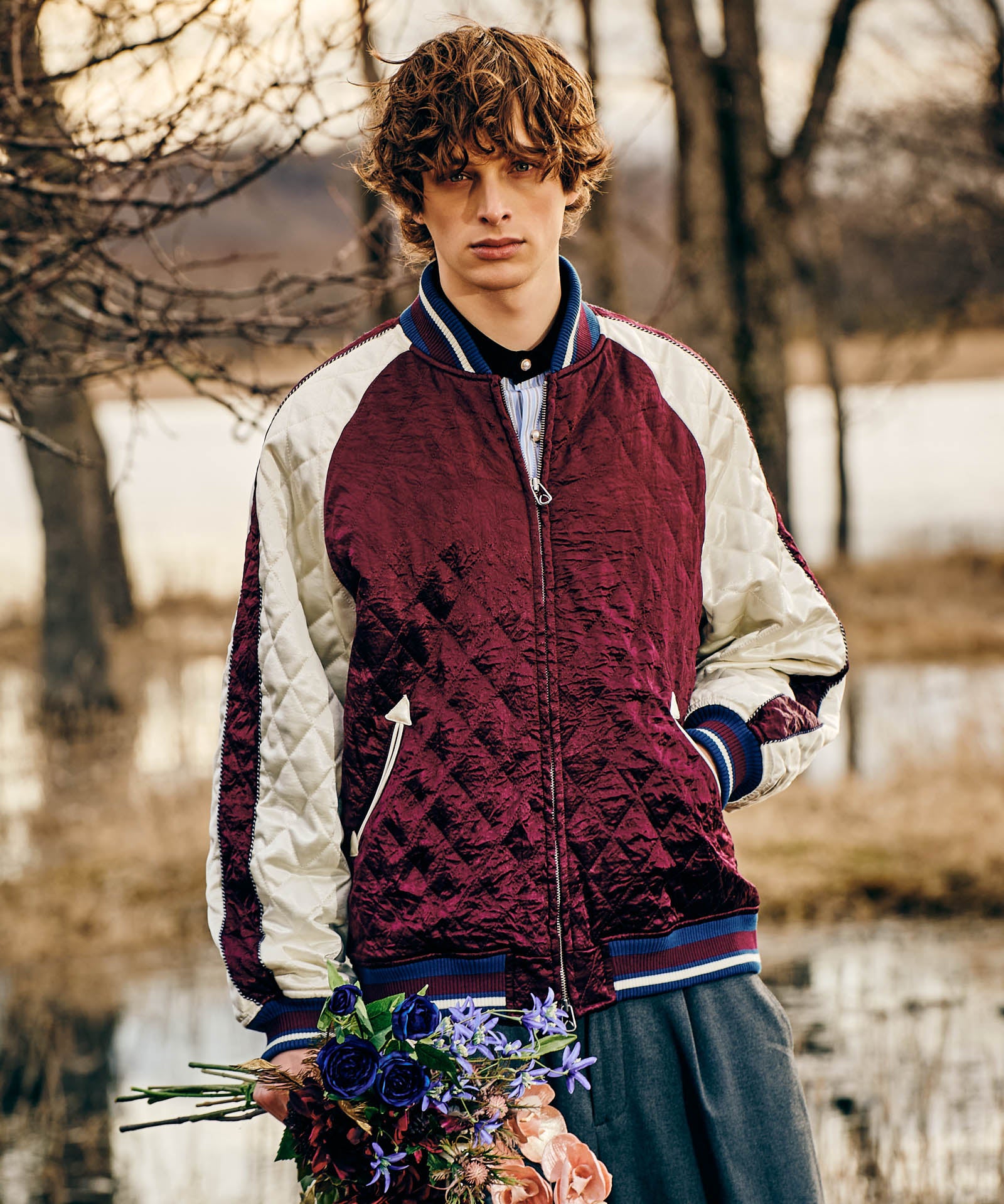 H:186 / C:89 / W:71 / H:92 着用サイズ:L