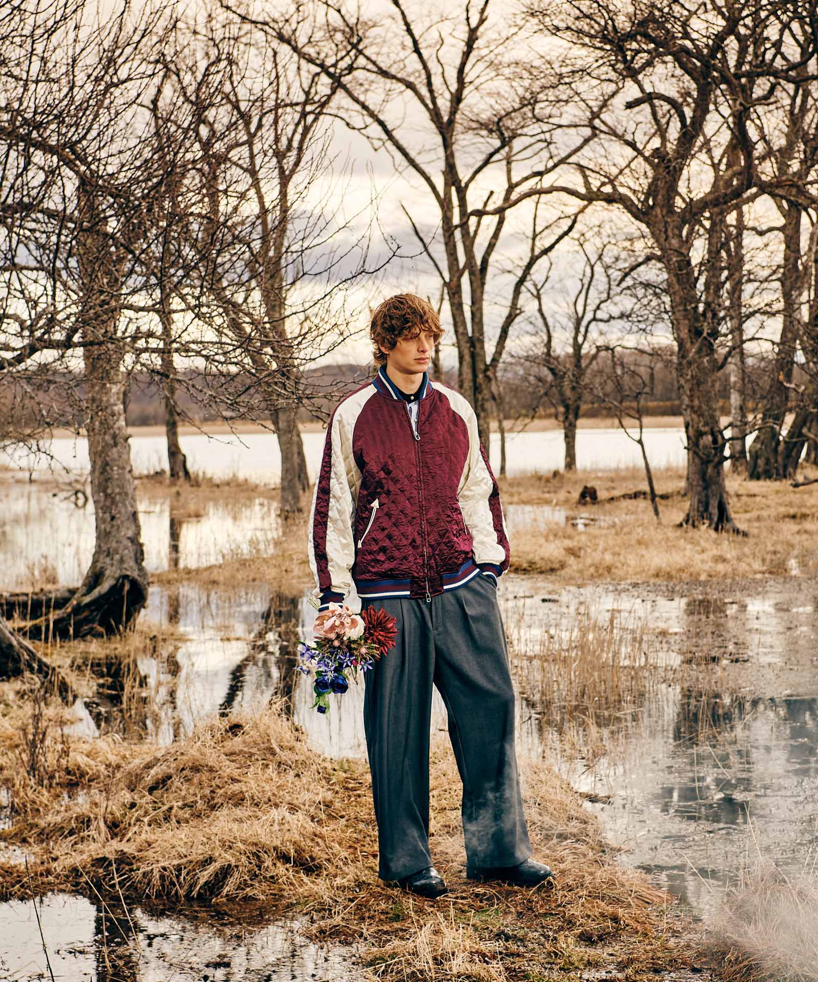 H:186 / C:89 / W:71 / H:92 着用サイズ:L