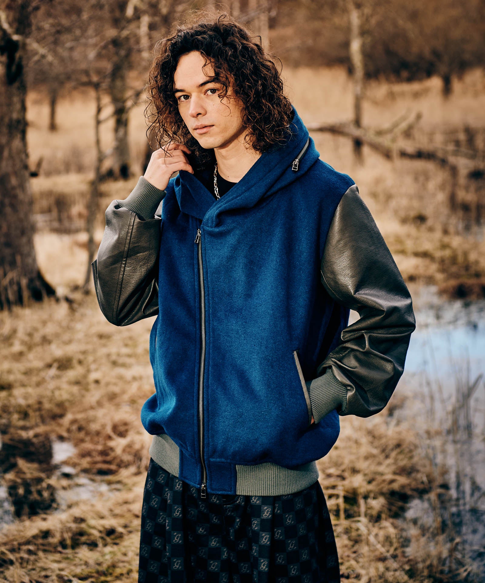 H:175 / C:83 / W:66 / H:87 着用サイズ:L