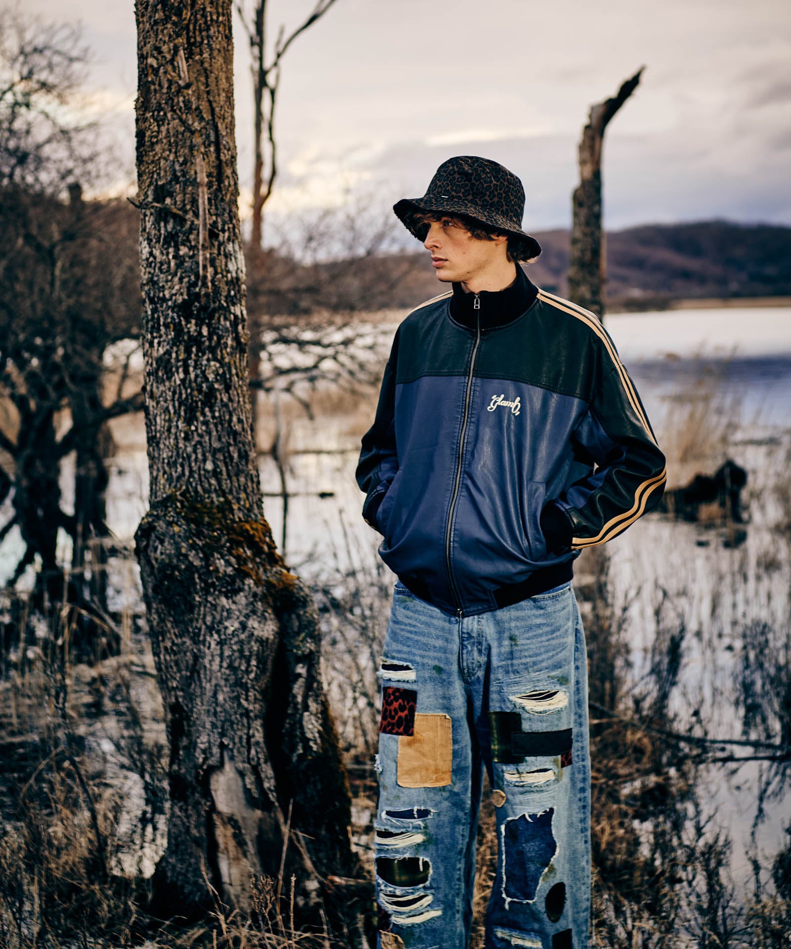 H:186 / C:89 / W:71 / H:92 着用サイズ:L