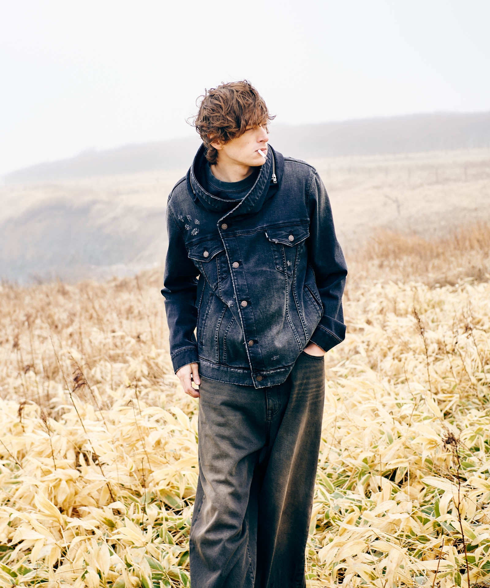 H:186 / C:89 / W:71 / H:92 着用サイズ:L