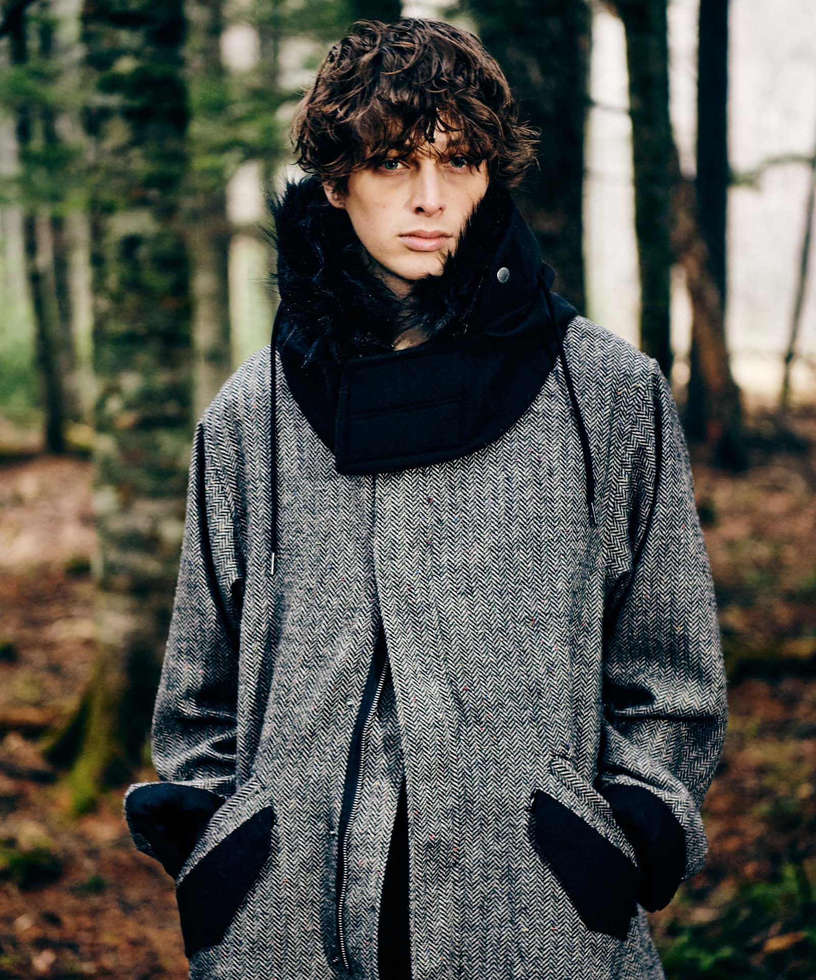 H:186 / C:89 / W:71 / H:92 着用サイズ:M