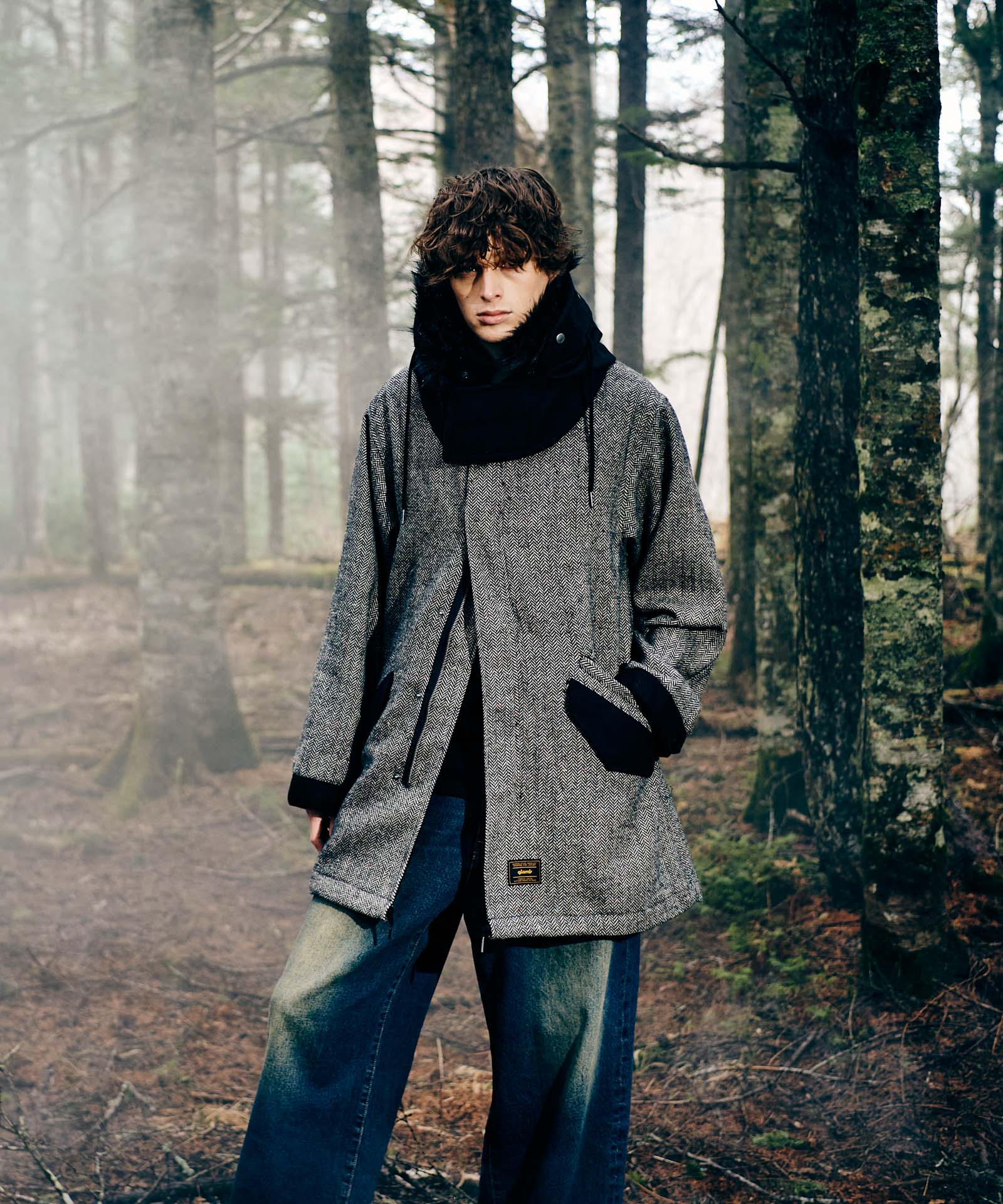 H:186 / C:89 / W:71 / H:92 着用サイズ:M