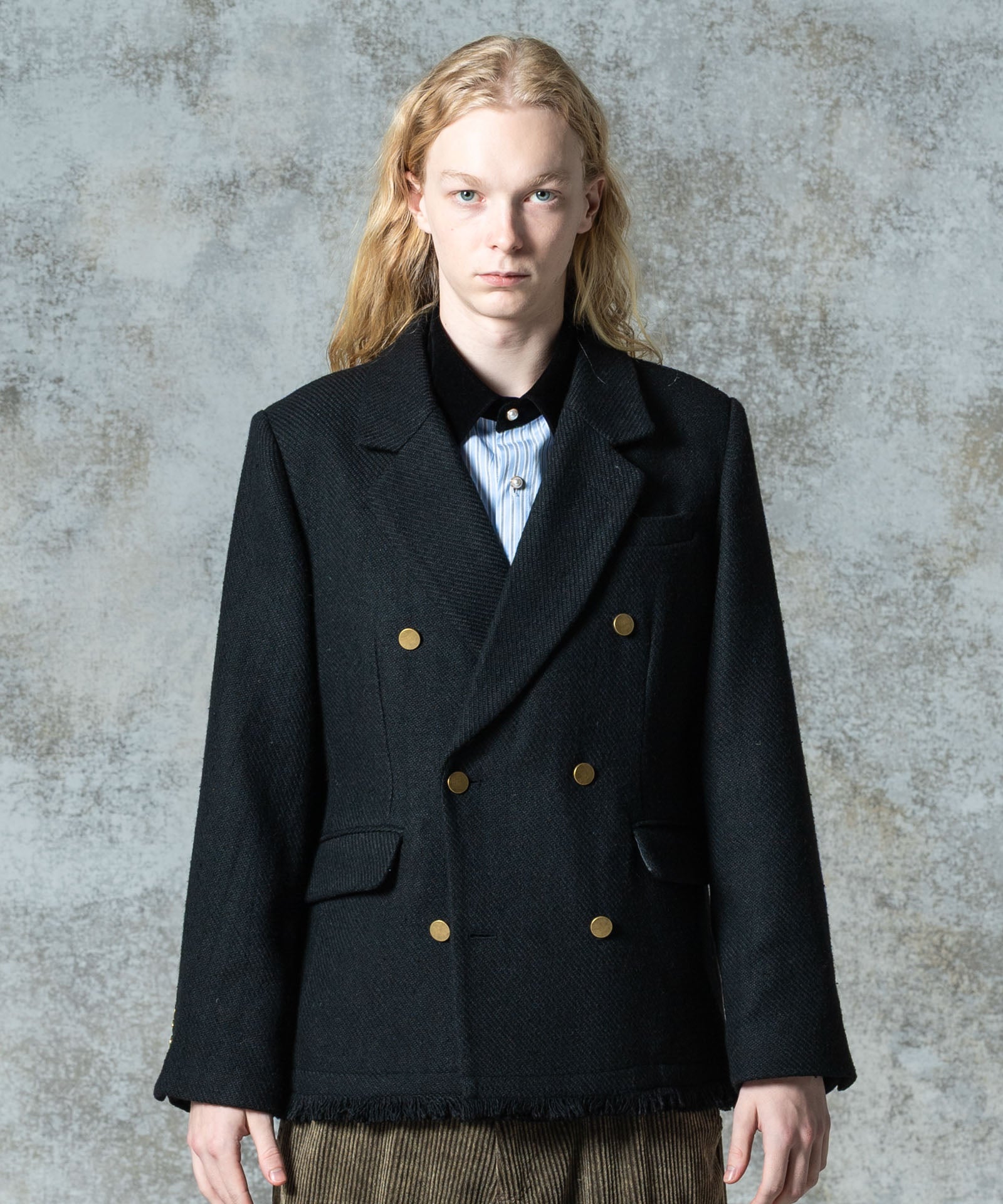 H:185 / C:78 / W:64 / H:88 着用サイズ:L