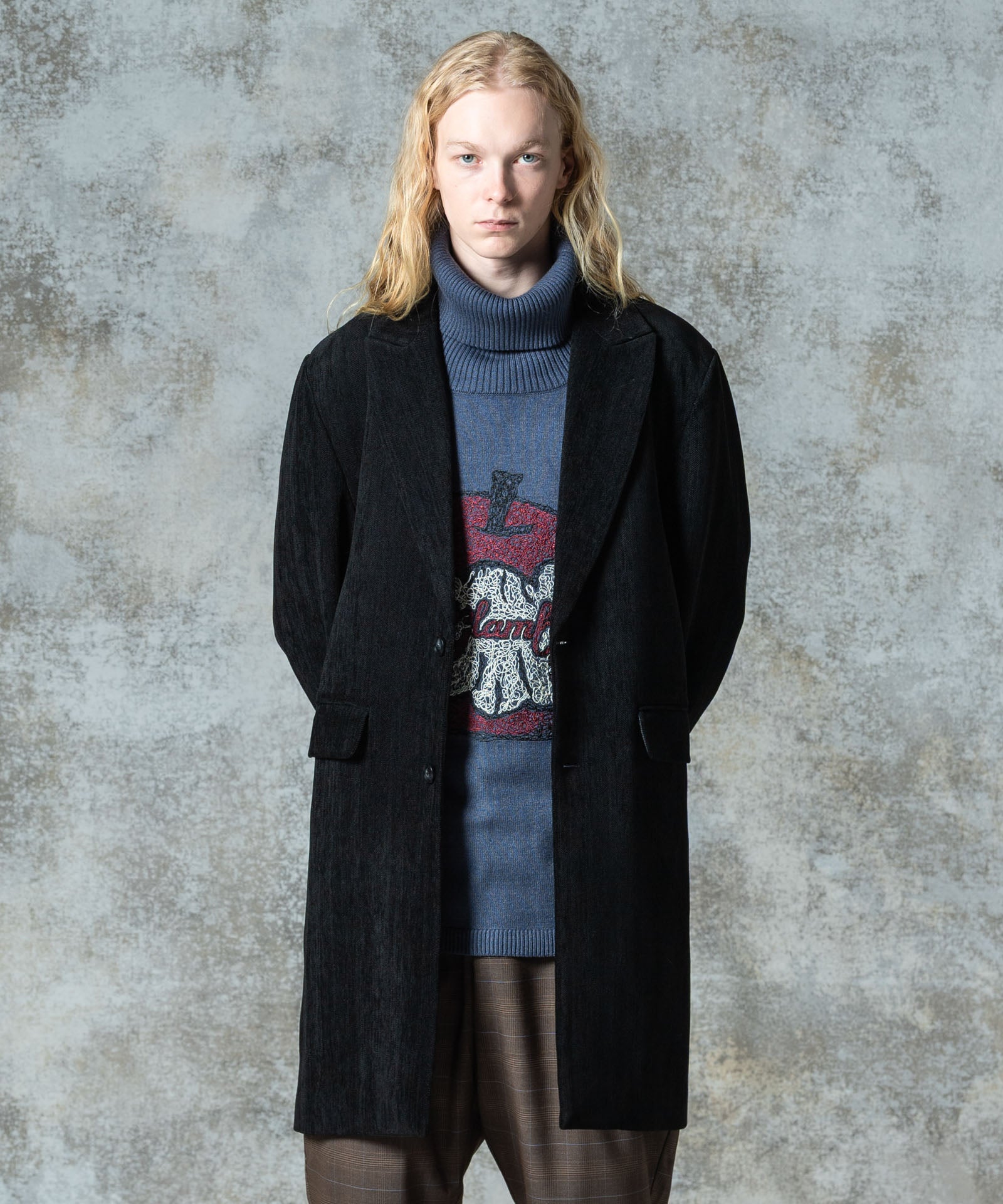 H:185 / C:78 / W:64 / H:88 着用サイズ:L