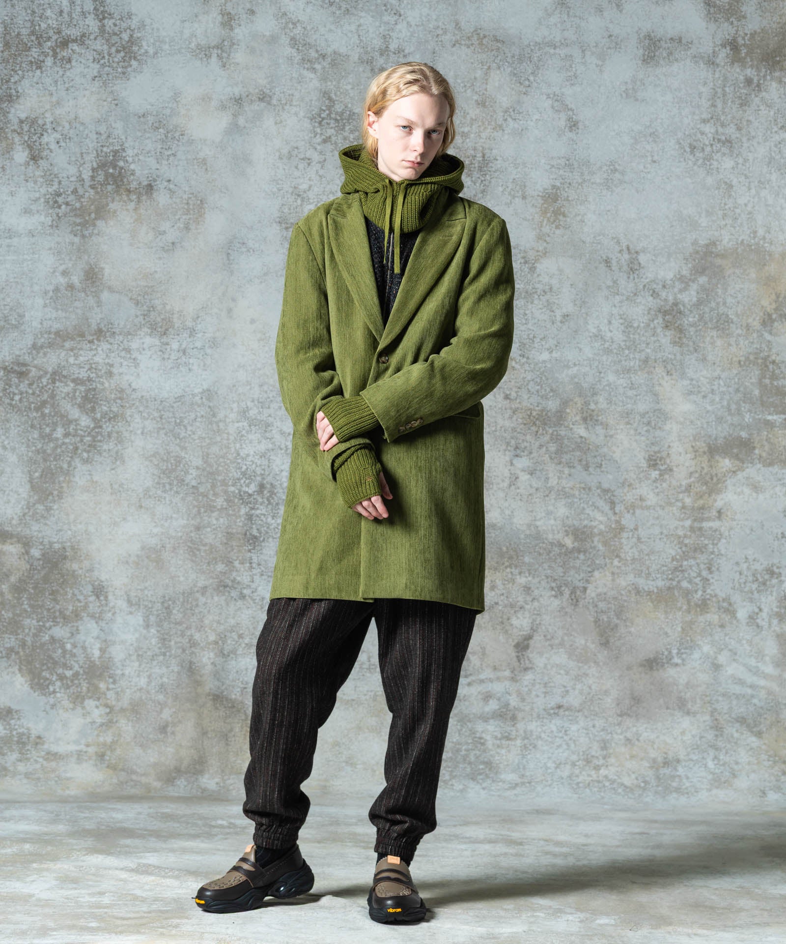 H:185 / C:78 / W:64 / H:88 着用サイズ:M