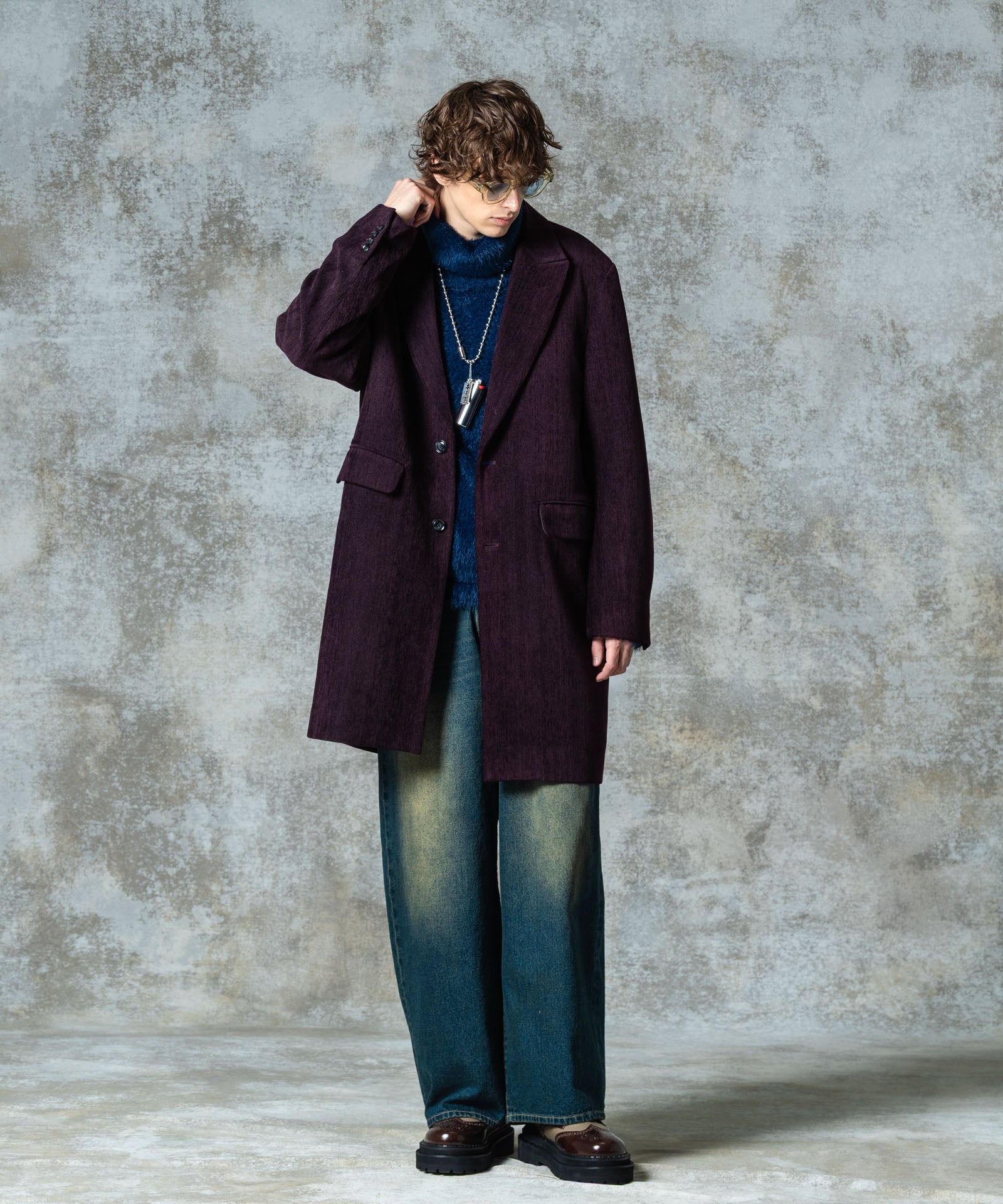 H:186 / C:89 / W:71 / H:92 着用サイズ:L