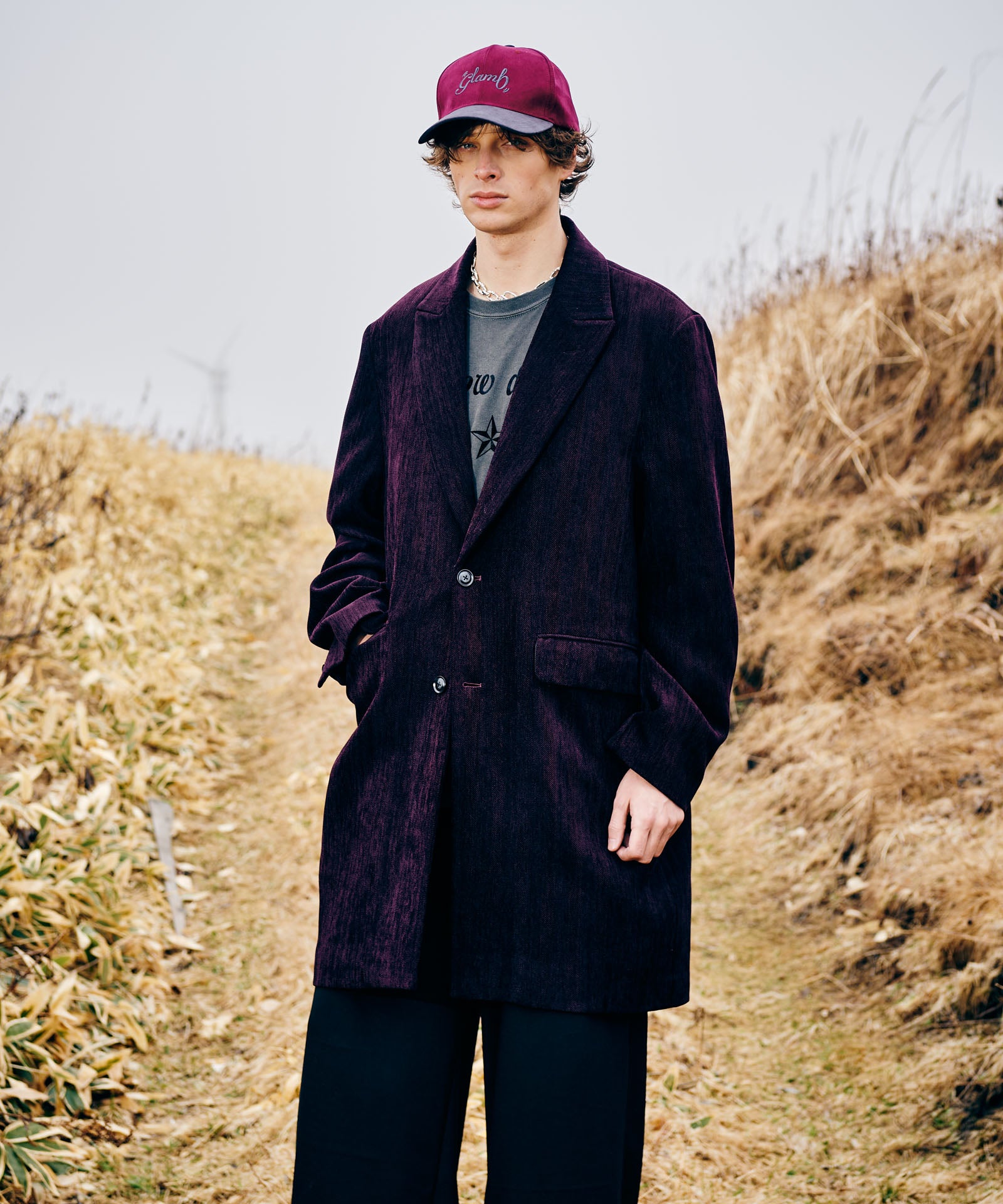 H:186 / C:89 / W:71 / H:92 着用サイズ:L