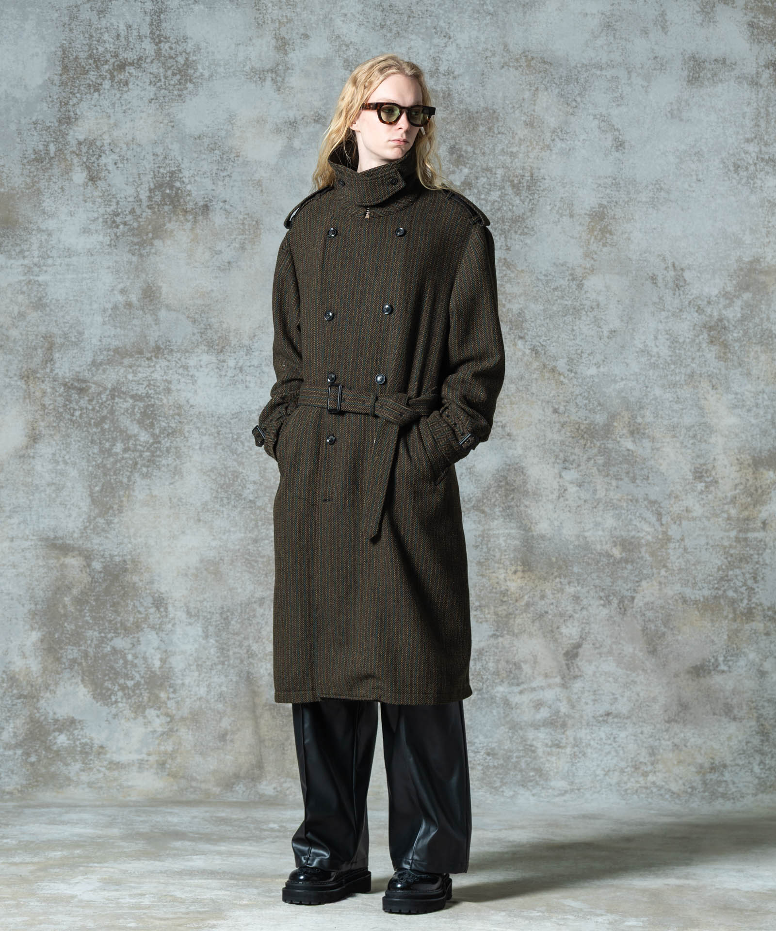 H:185 / C:78 / W:64 / H:88 着用サイズ:L