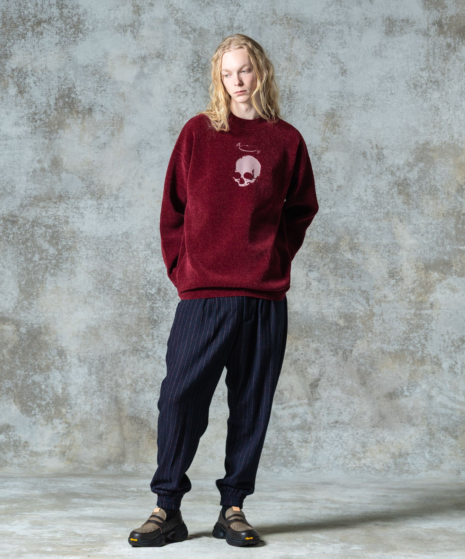 H:185 / C:78 / W:64 / H:88 着用サイズ:L