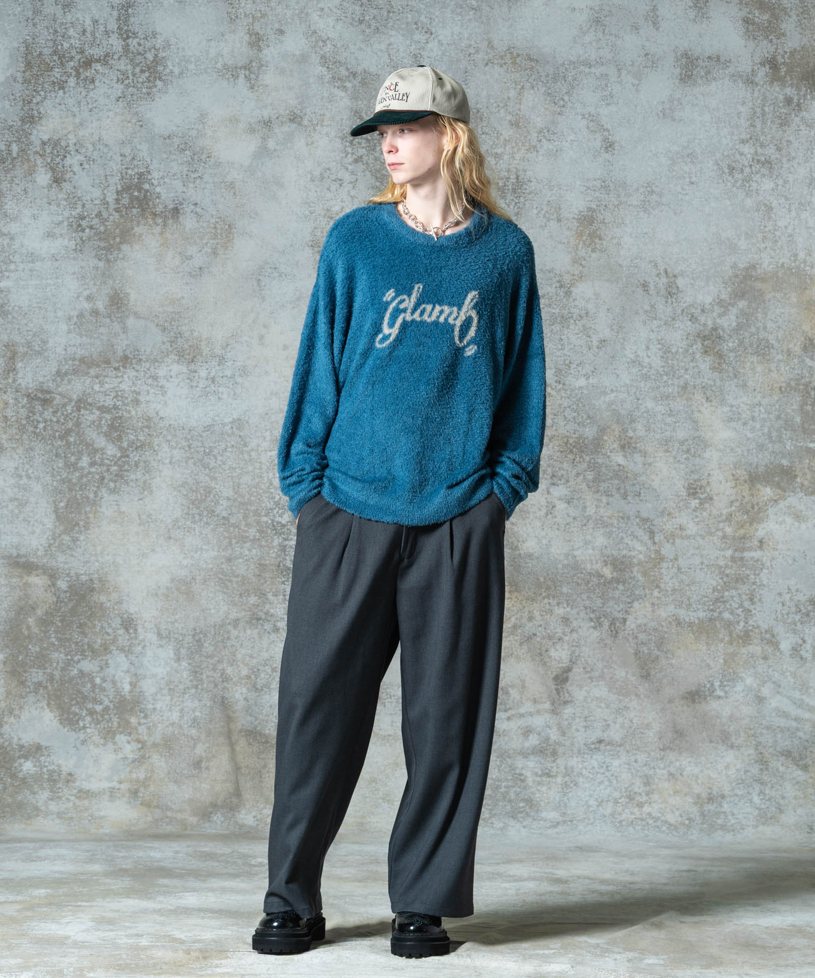 H:185 / C:78 / W:64 / H:88 着用サイズ:L