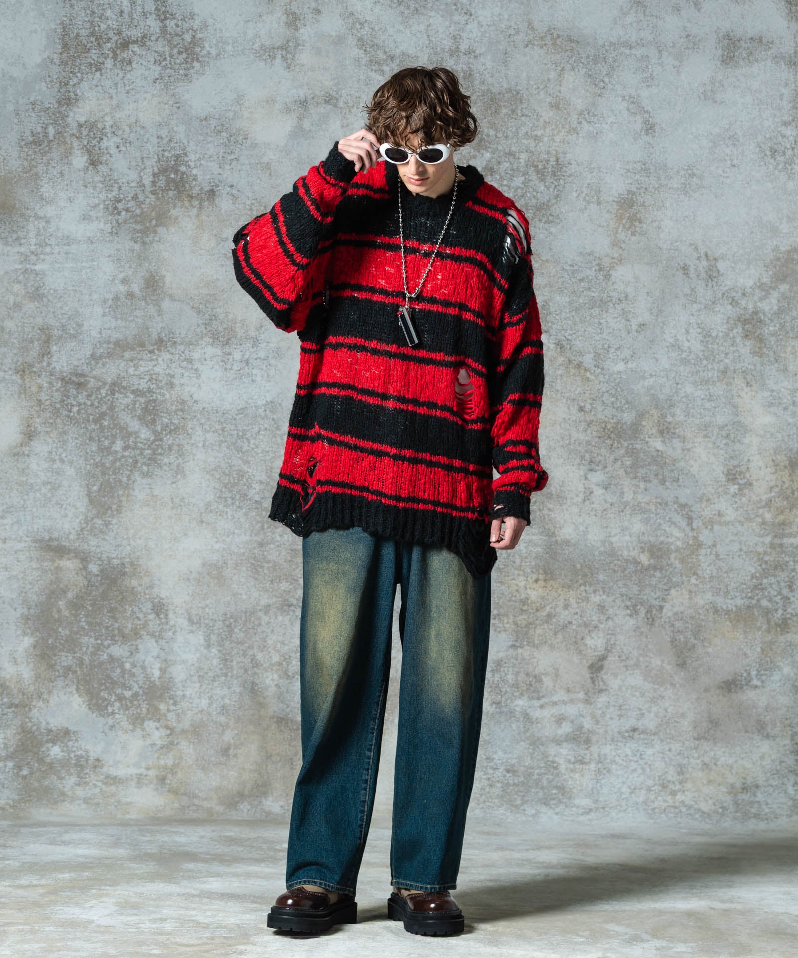 H:186 / C:89 / W:71 / H:92 着用サイズ:M