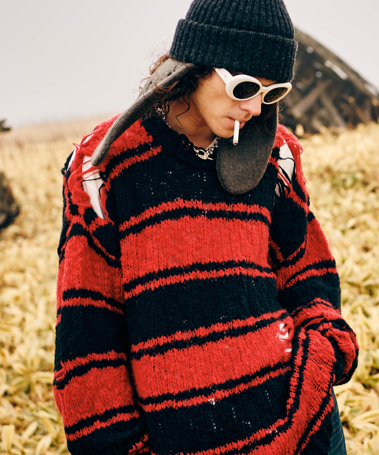 H:175 / C:83 / W:66 / H:87 着用サイズ:M