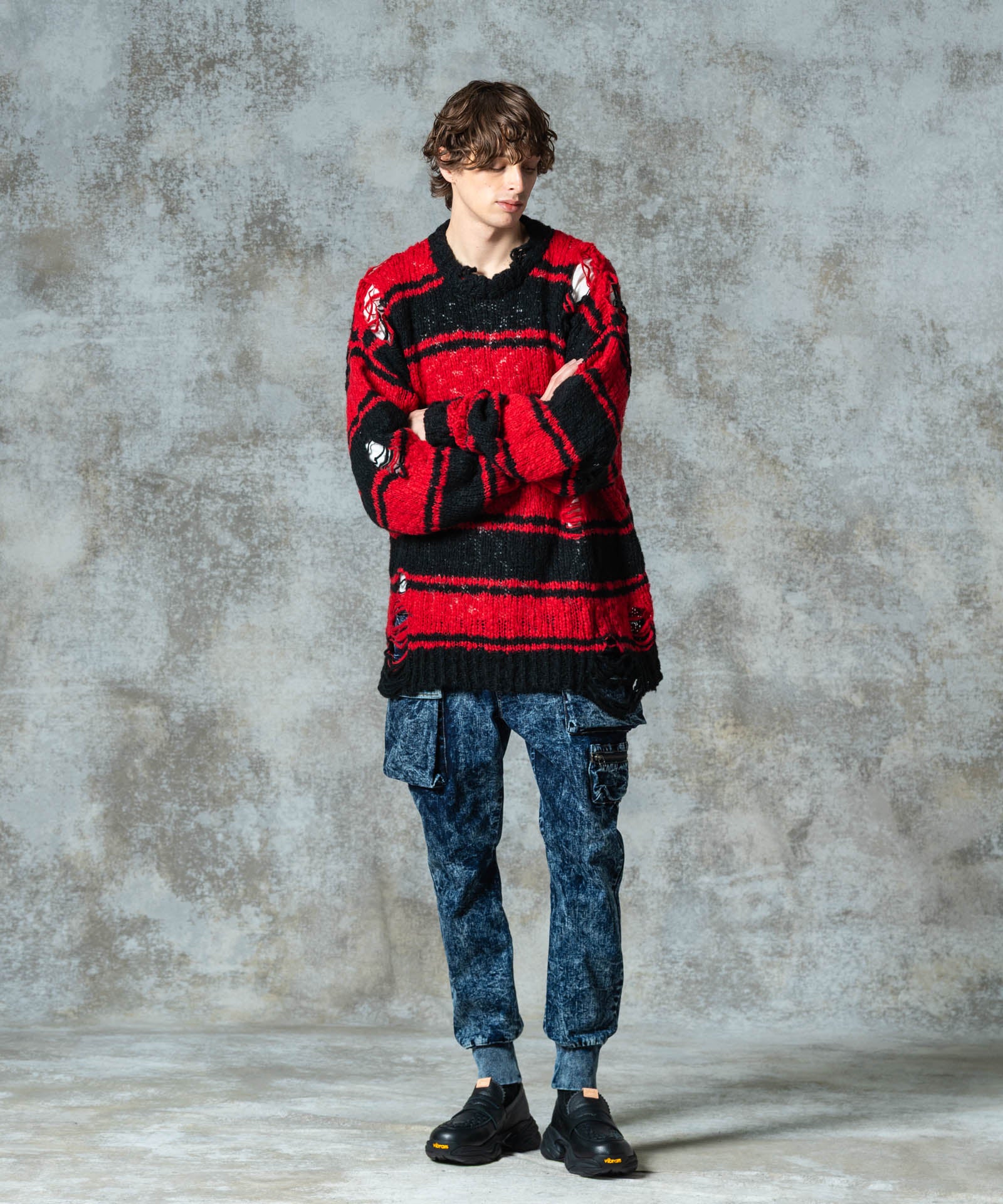 H:186 / C:89 / W:71 / H:92 着用サイズ:L