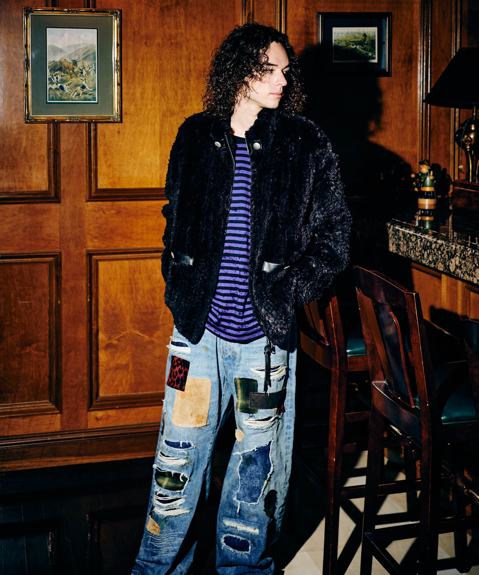 H:175 / C:83 / W:66 / H:87 着用サイズ:M