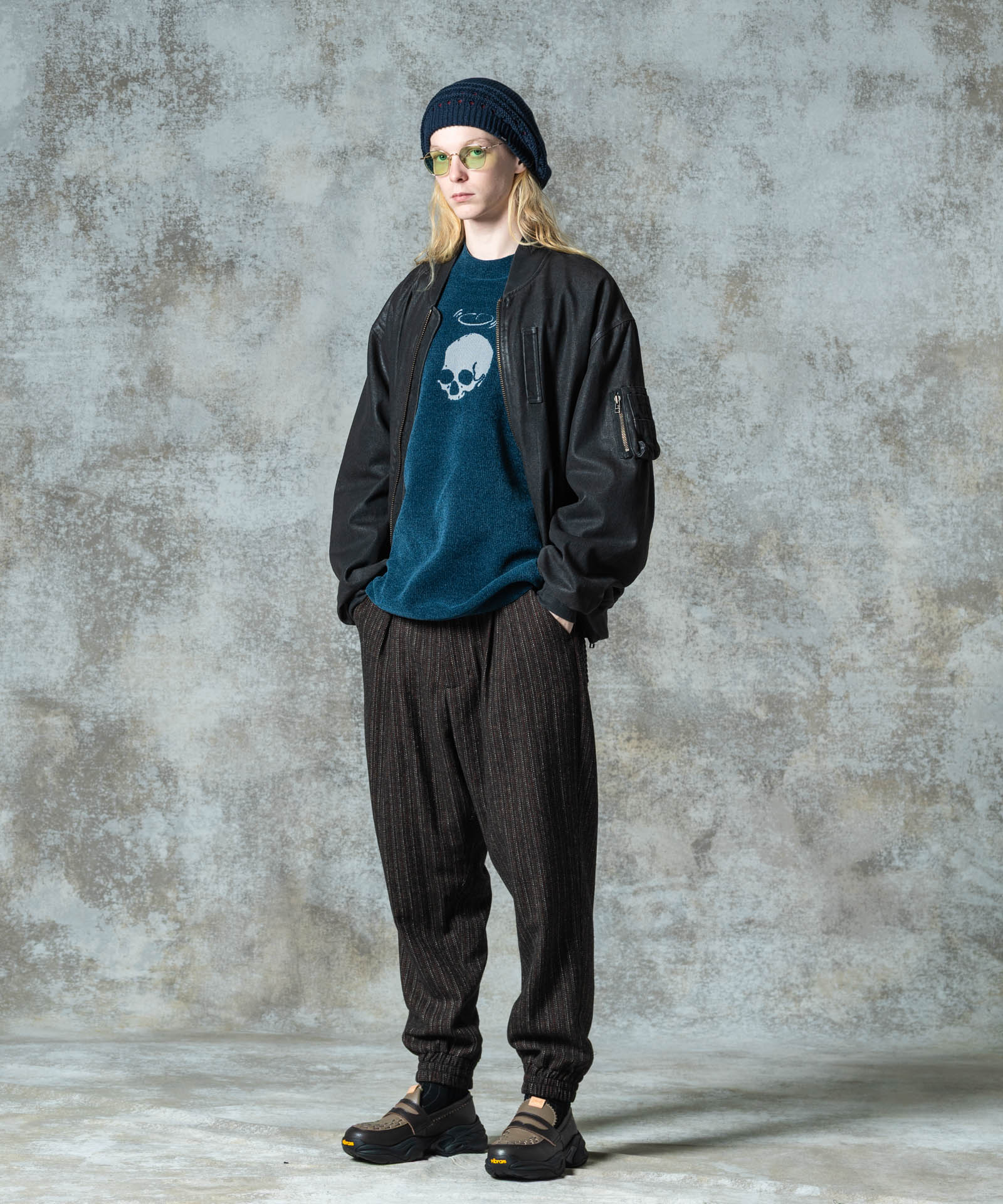 H:185 / C:78 / W:64 / H:88 着用サイズ:L