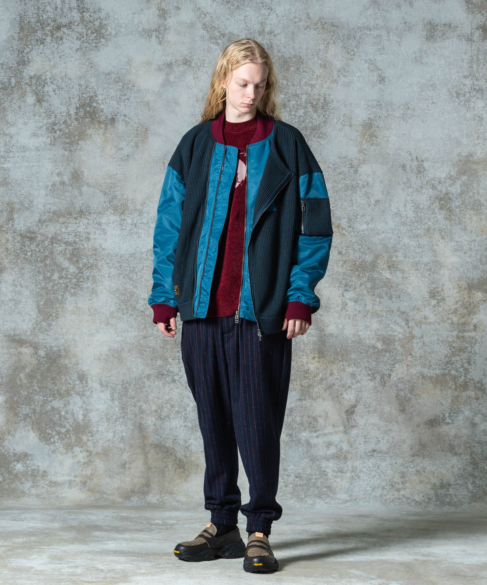 H:185 / C:78 / W:64 / H:88 着用サイズ:M