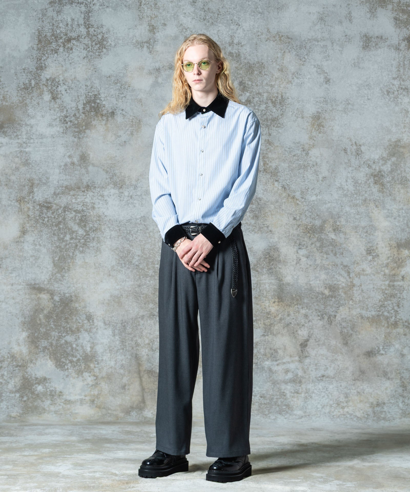 H:185 / C:78 / W:64 / H:88 着用サイズ:M