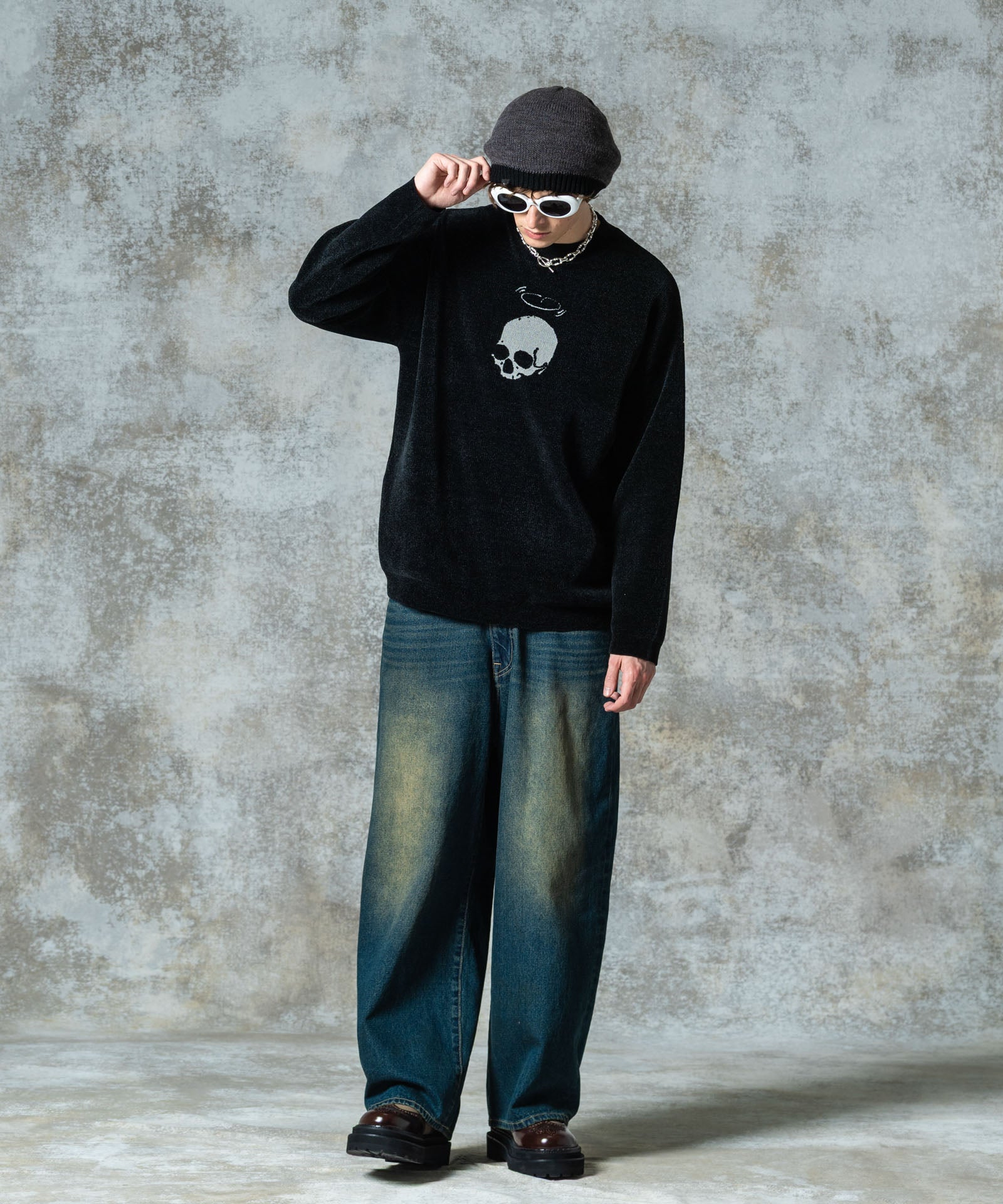 H:186 / C:89 / W:71 / H:92 着用サイズ:M