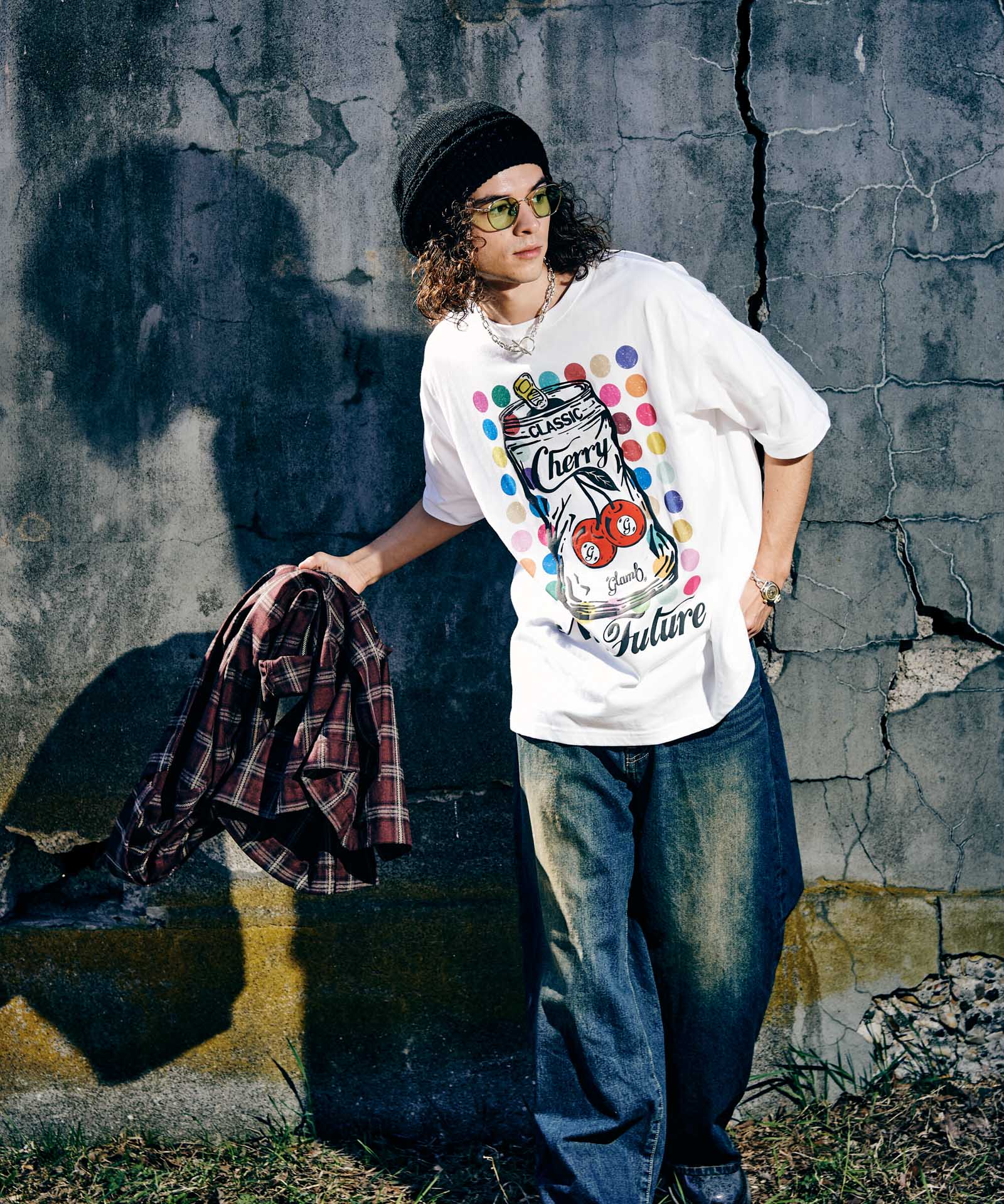 H:175 / C:83 / W:66 / H:87 着用サイズ:M