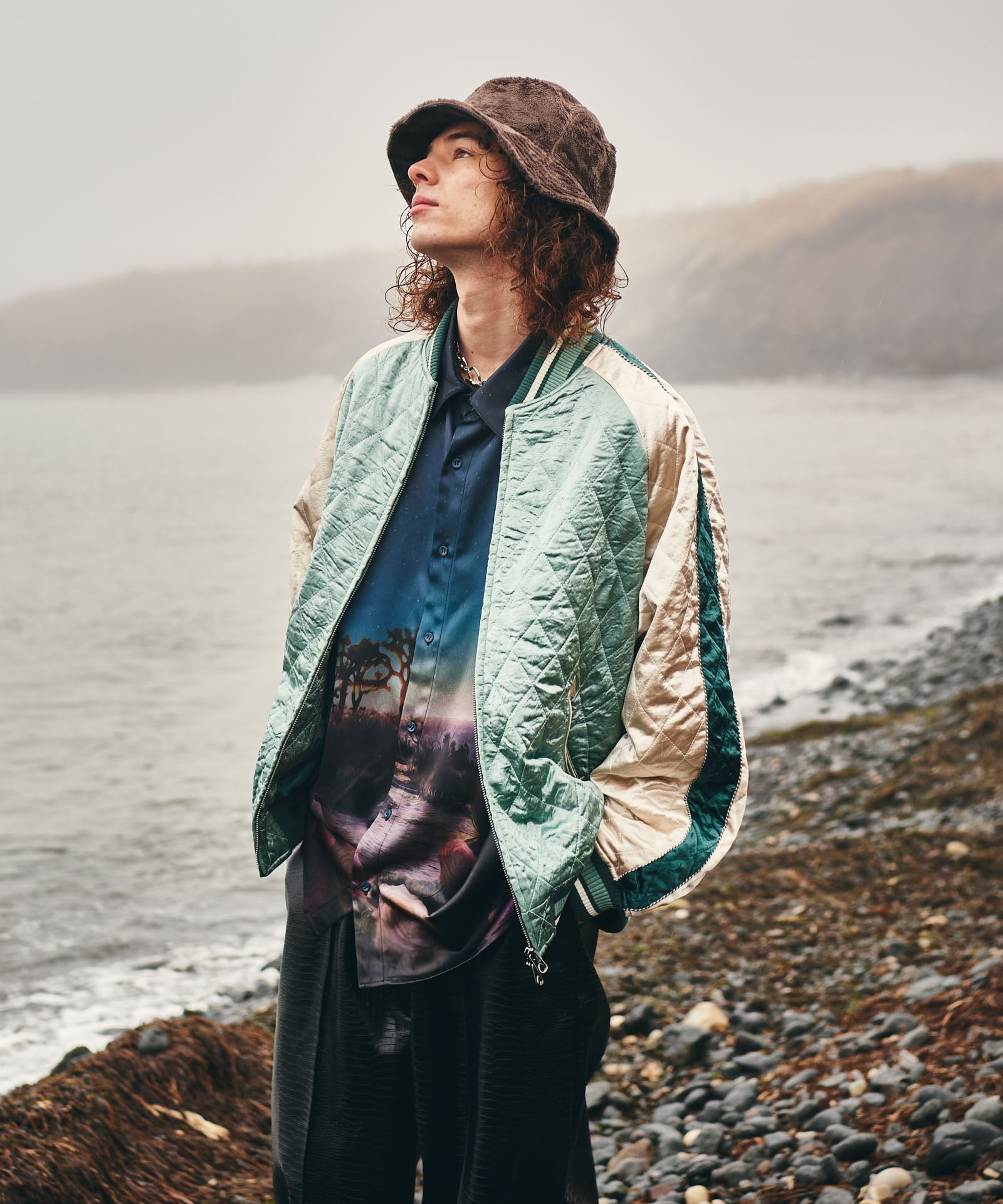 H:175 / C:83 / W:66 / H:87 着用サイズ:L