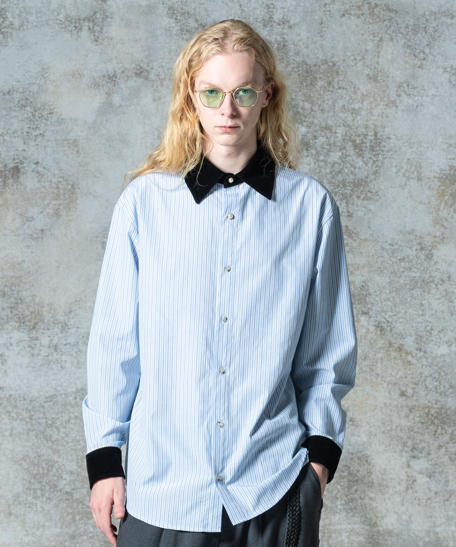 H:185 / C:78 / W:64 / H:88 着用サイズ:L