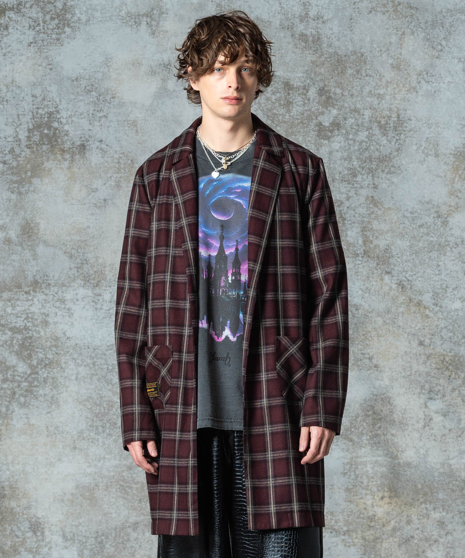 H:186 / C:89 / W:71 / H:92 着用サイズ:L