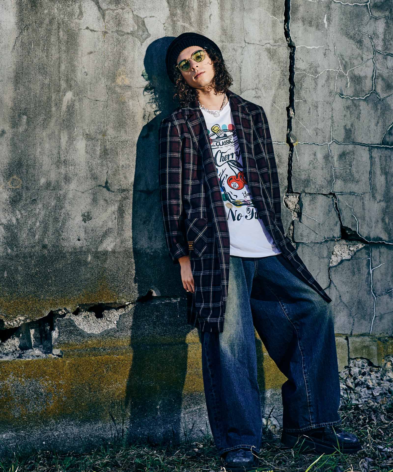 H:175 / C:83 / W:66 / H:87 着用サイズ:L