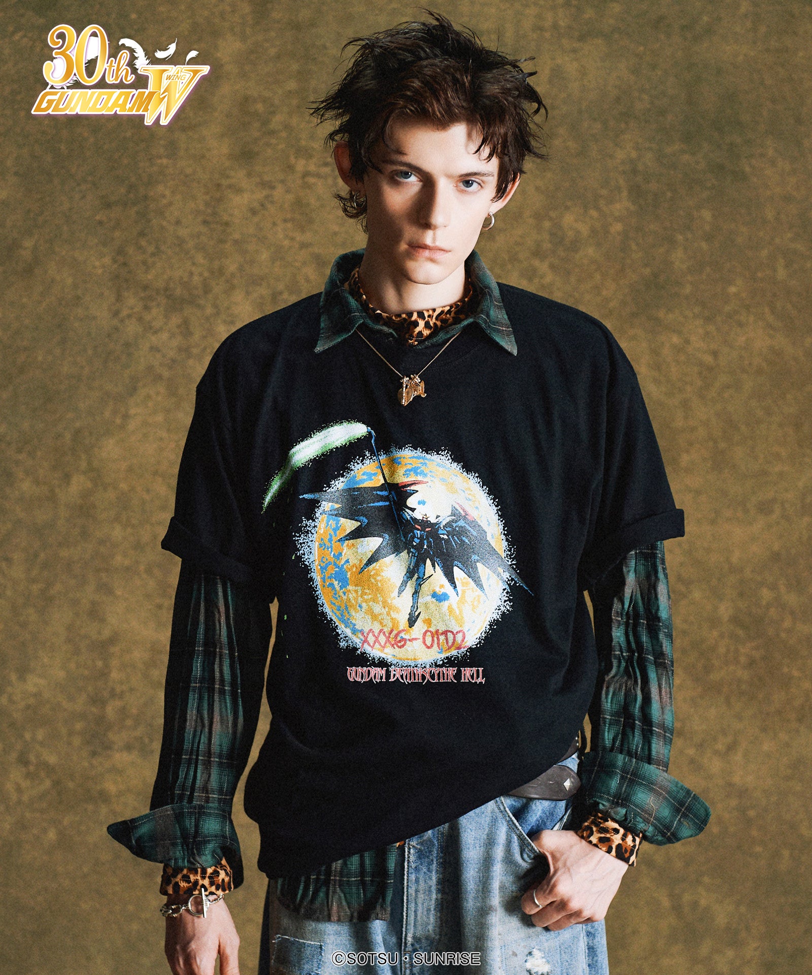 H:175 / C:82 / W:64 / H:83 着用サイズ:L