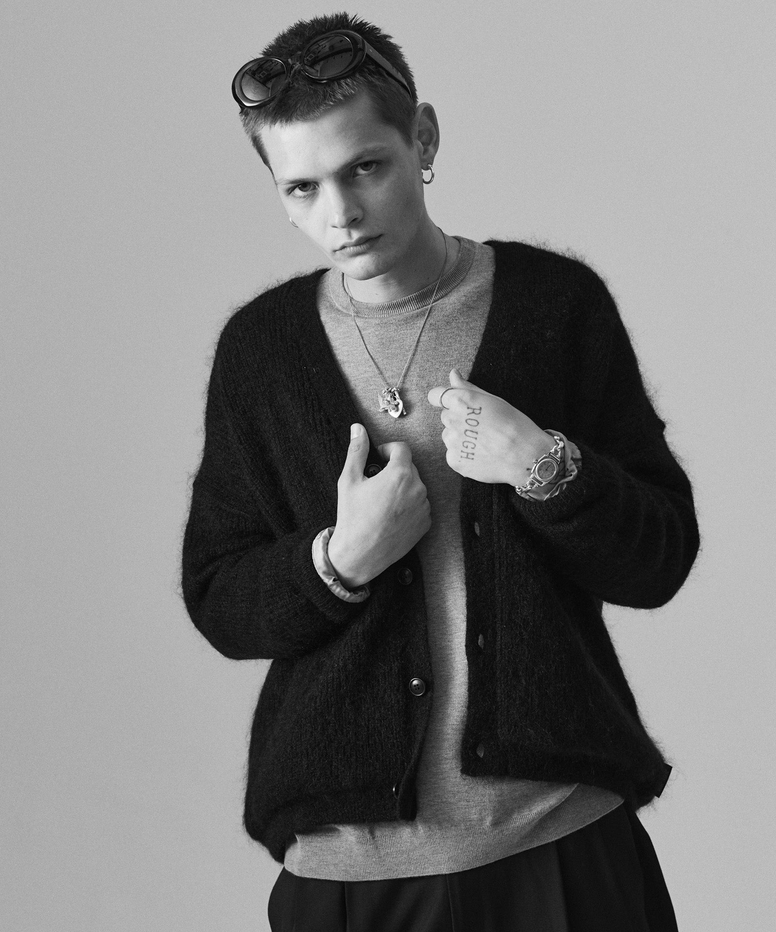 H:187 / C:92 / W:74 / H:91 着用サイズ:M