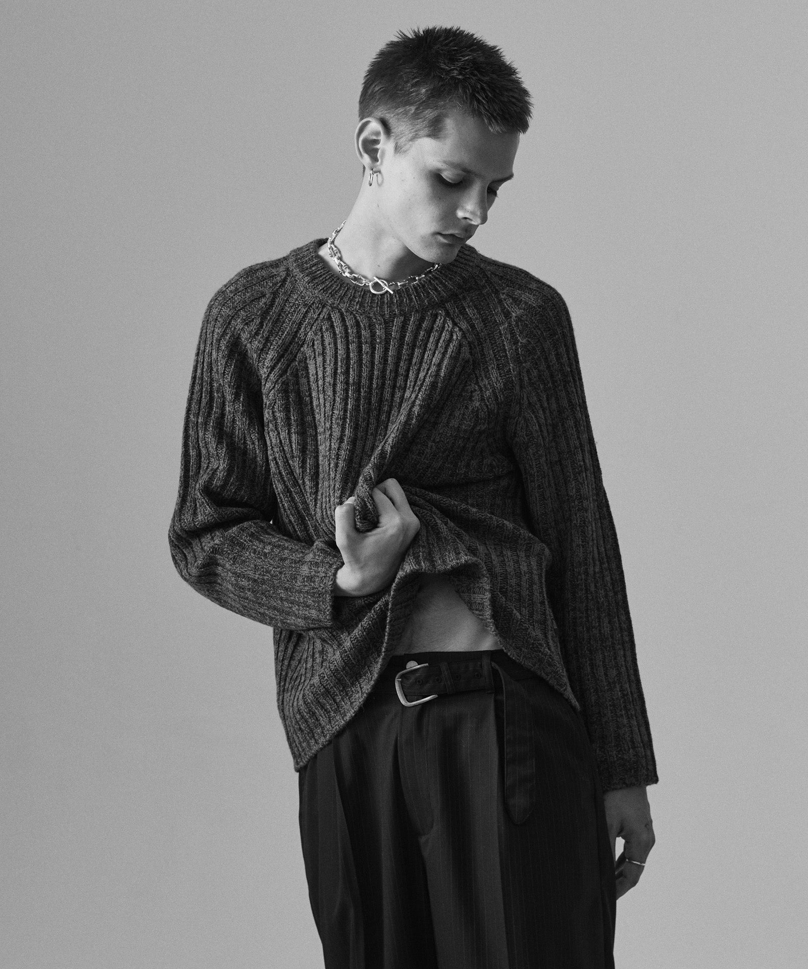 H:187 / C:92 / W:74 / H:91 着用サイズ:L